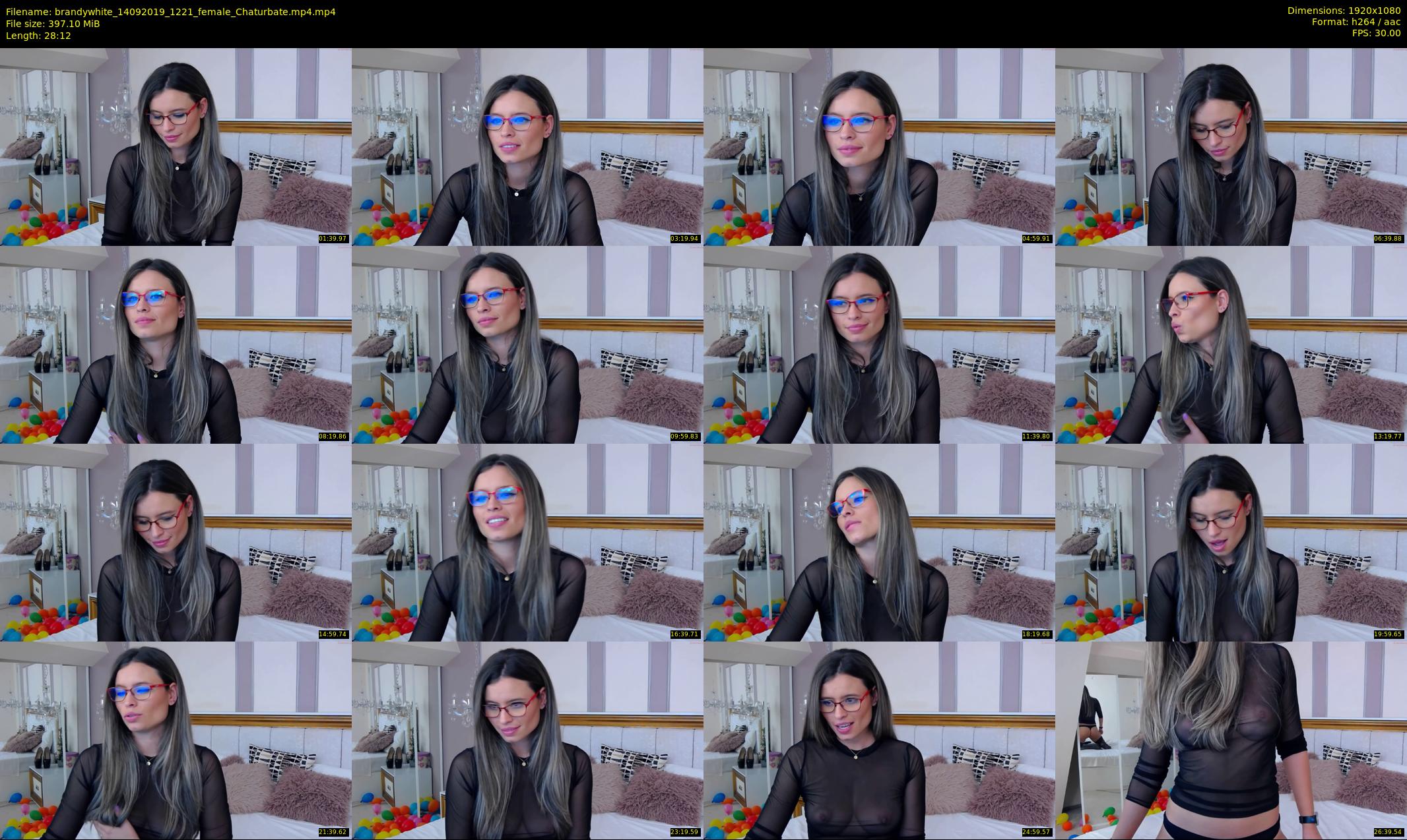 brandywhite — 29 minute Chaturbate female cam show recording, 1080p, Sep 14, 2019