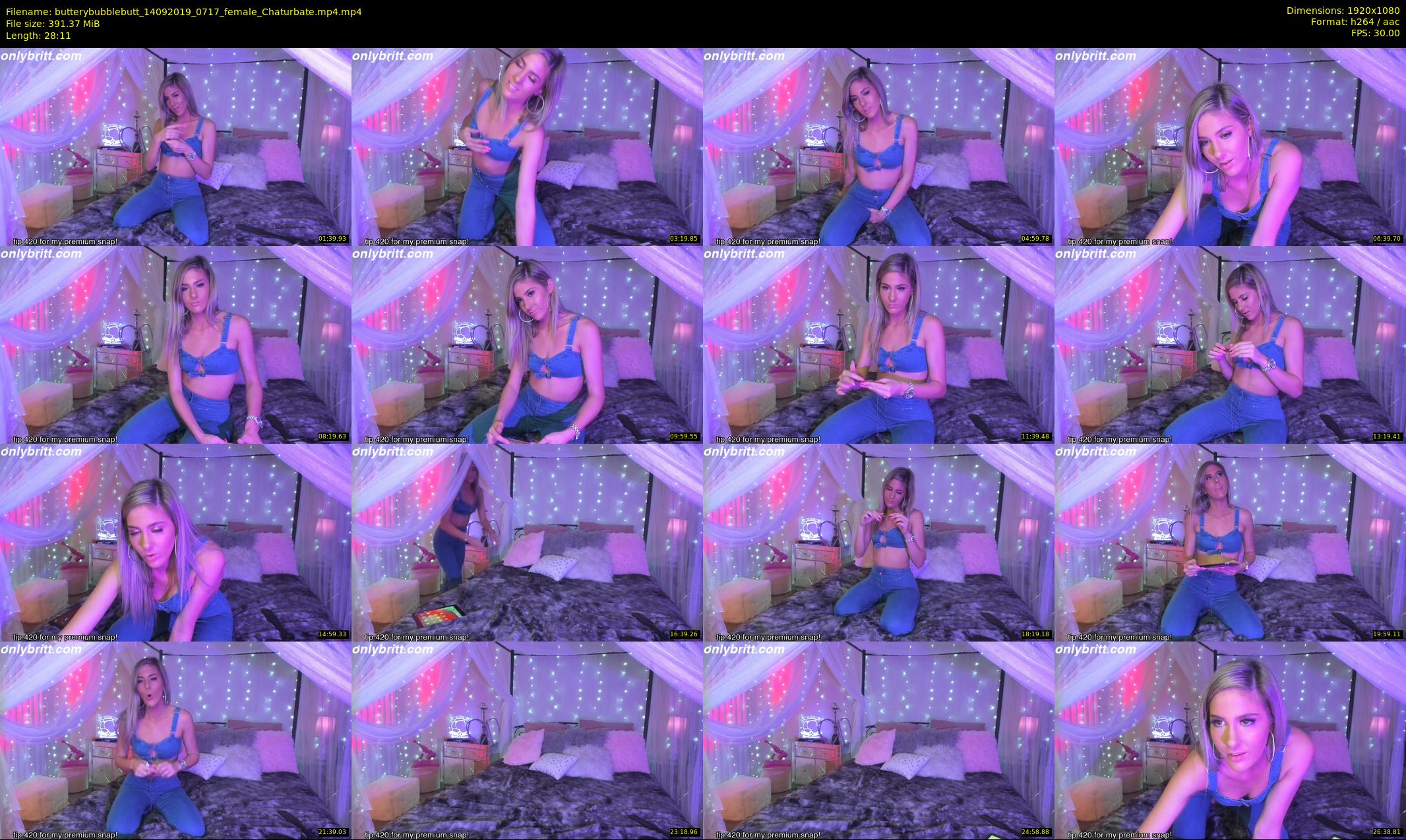butterybubblebutt — 29 minute Chaturbate couple cam show recording, 1080p, Sep 14, 2019