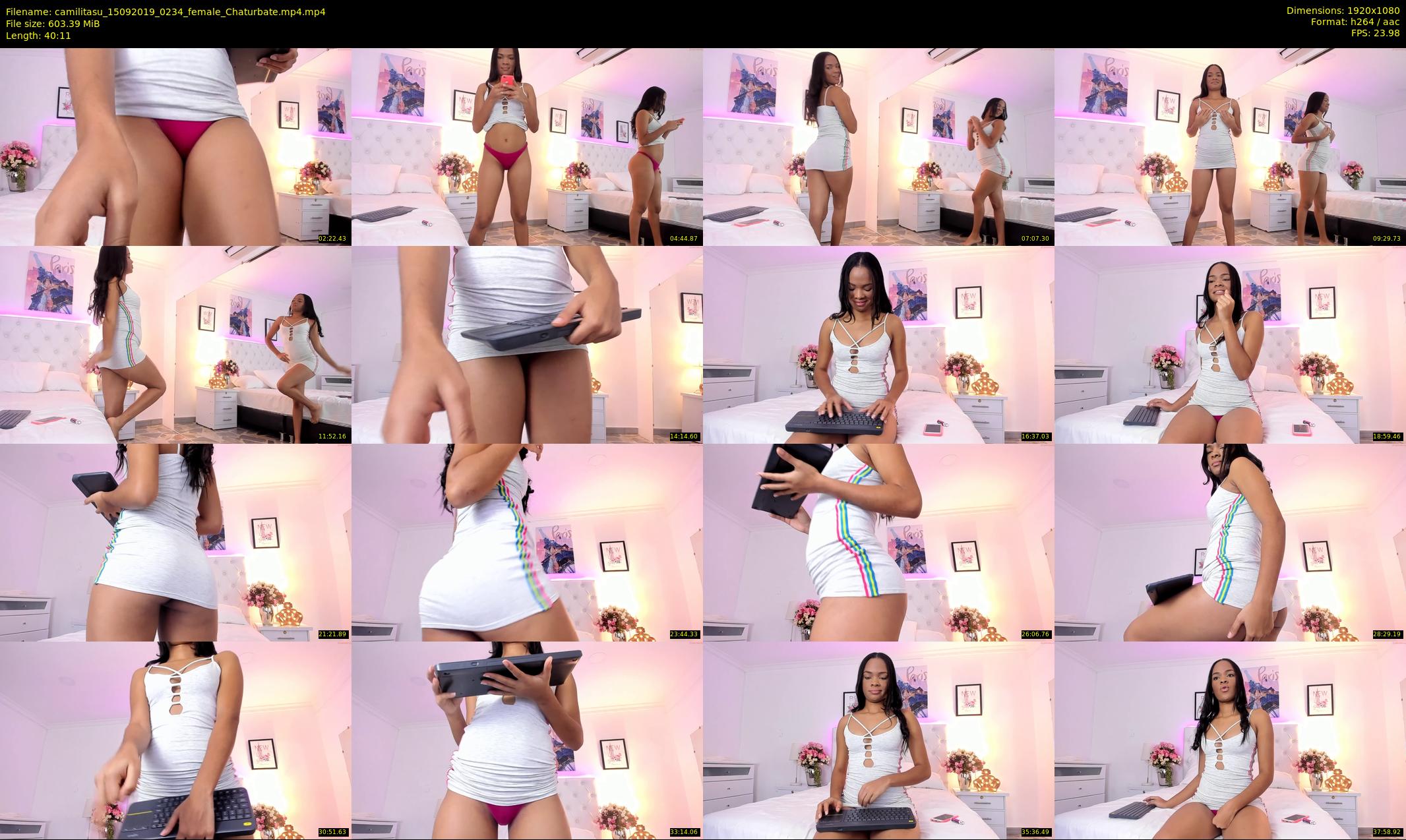camilitasu — 41 minute Chaturbate female cam show recording, 1080p, Sep 15, 2019