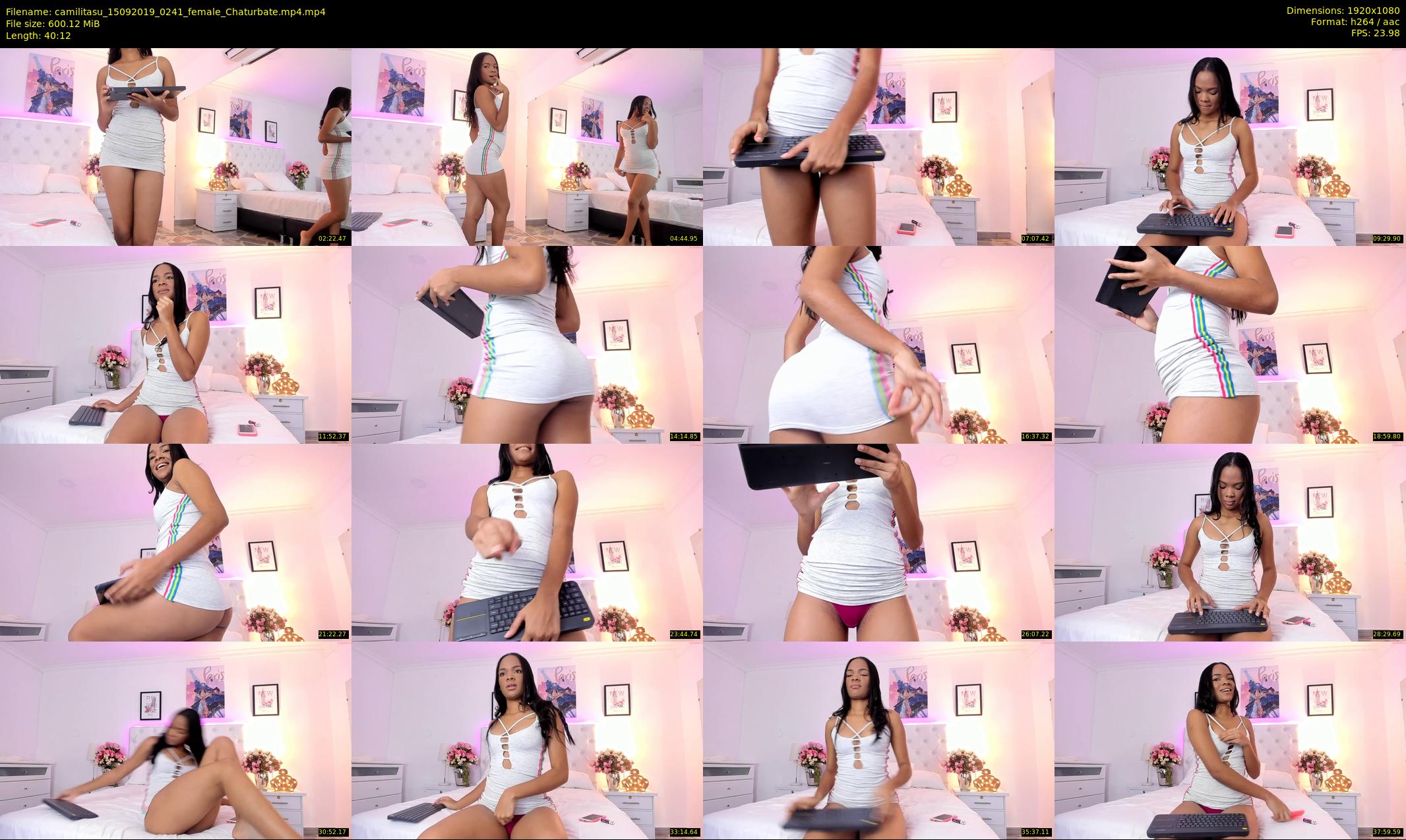 camilitasu — 41 minute Chaturbate female cam show recording, 1080p, Sep 15, 2019