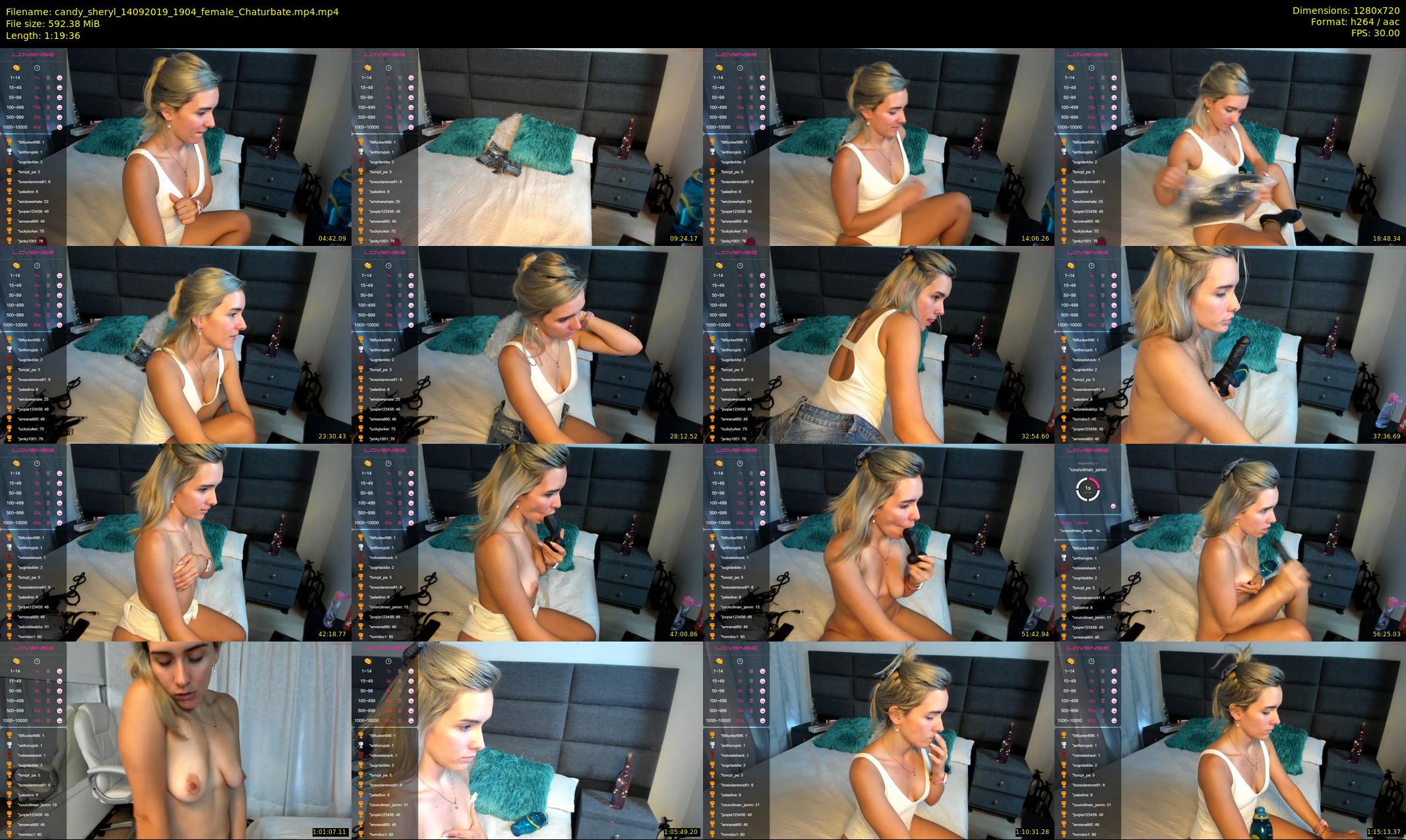 candy_sheryl — 80 minute Chaturbate female cam show recording, 720p, Sep 14, 2019