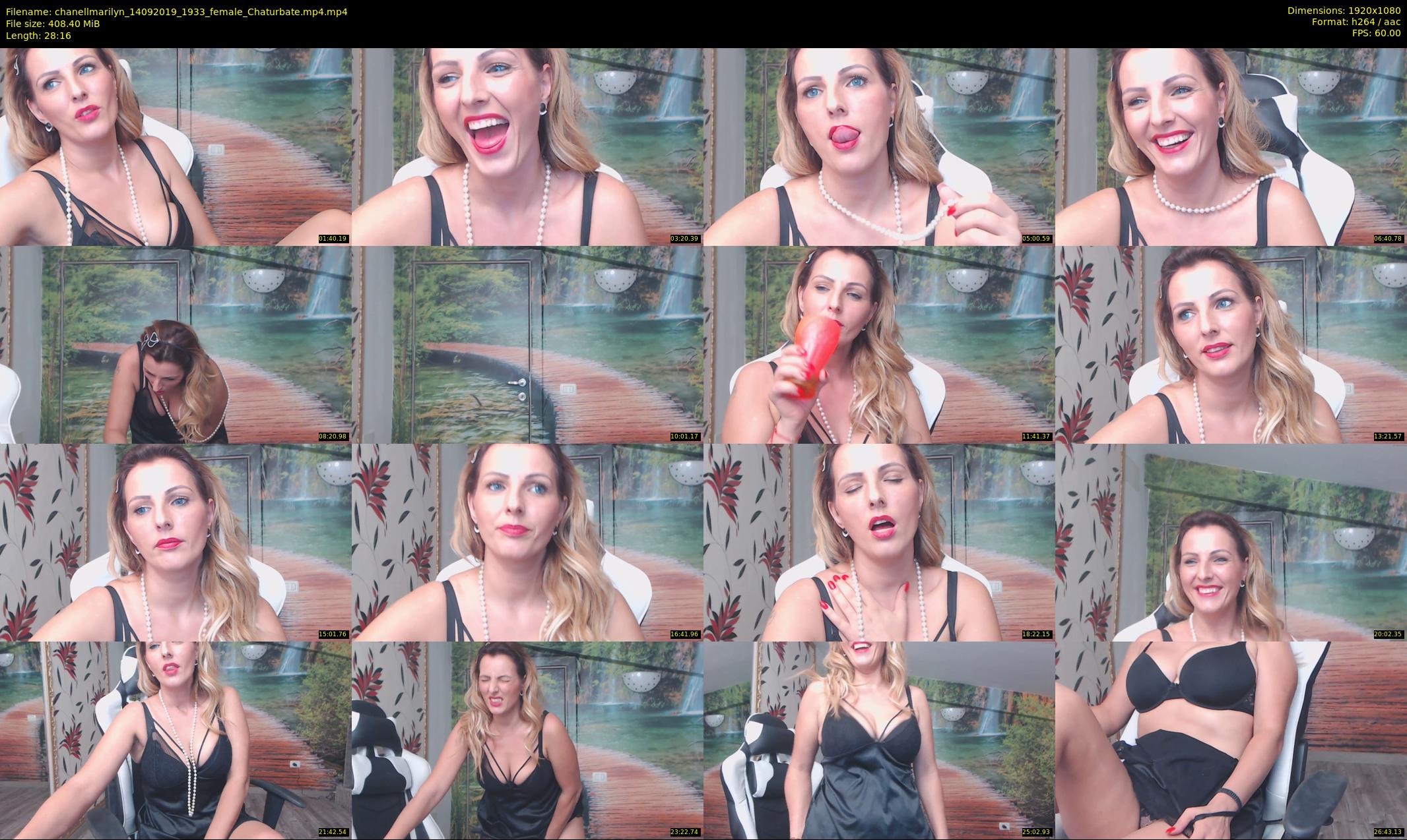 chanellmarilyn — 29 minute Chaturbate female cam show recording, 1080p, Sep 14, 2019