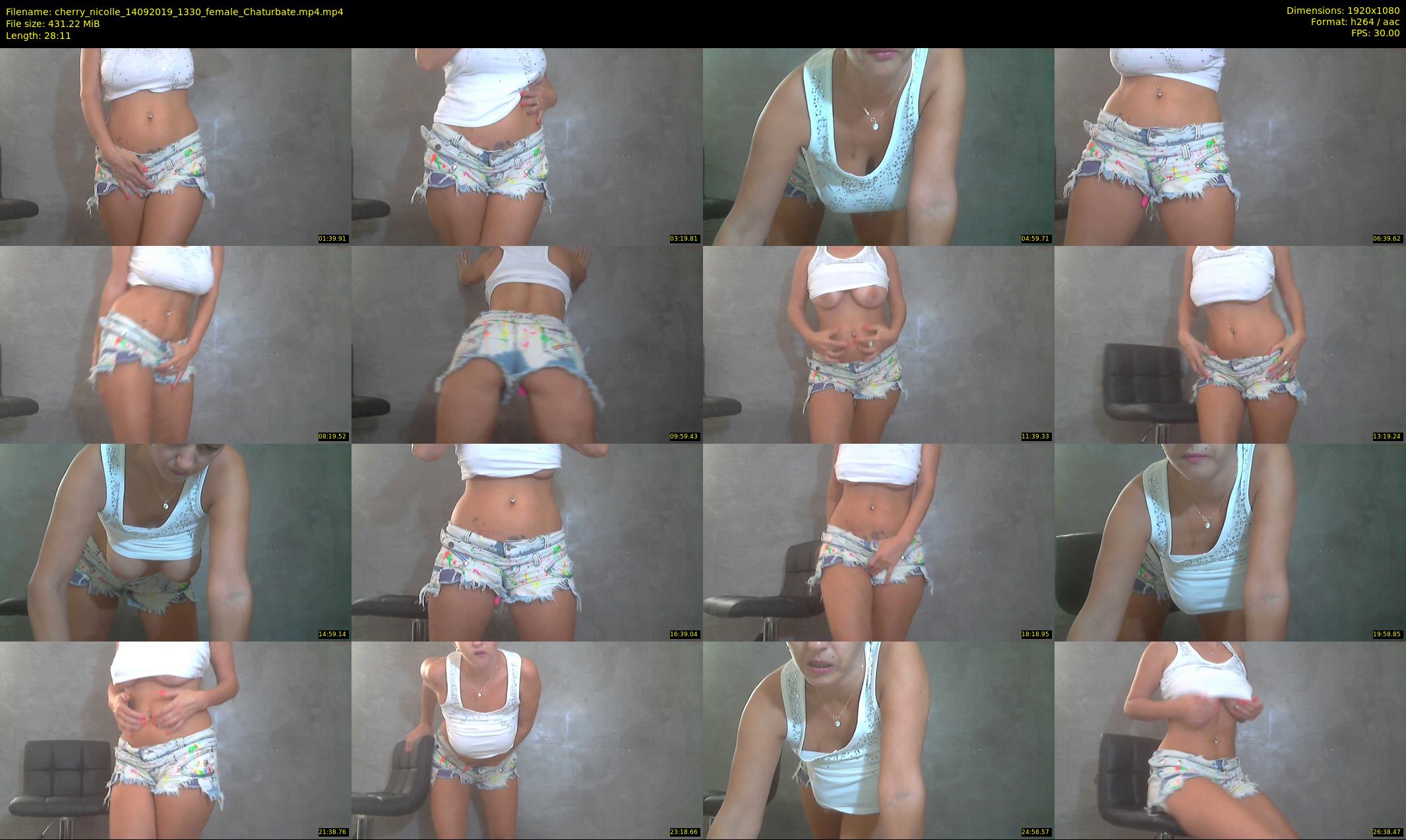 cherry_nicolle — 29 minute Chaturbate female cam show recording, 1080p, Sep 14, 2019