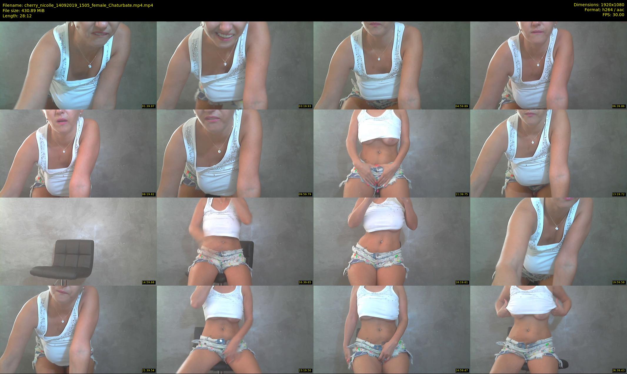 cherry_nicolle — 29 minute Chaturbate female cam show recording, 1080p, Sep 14, 2019