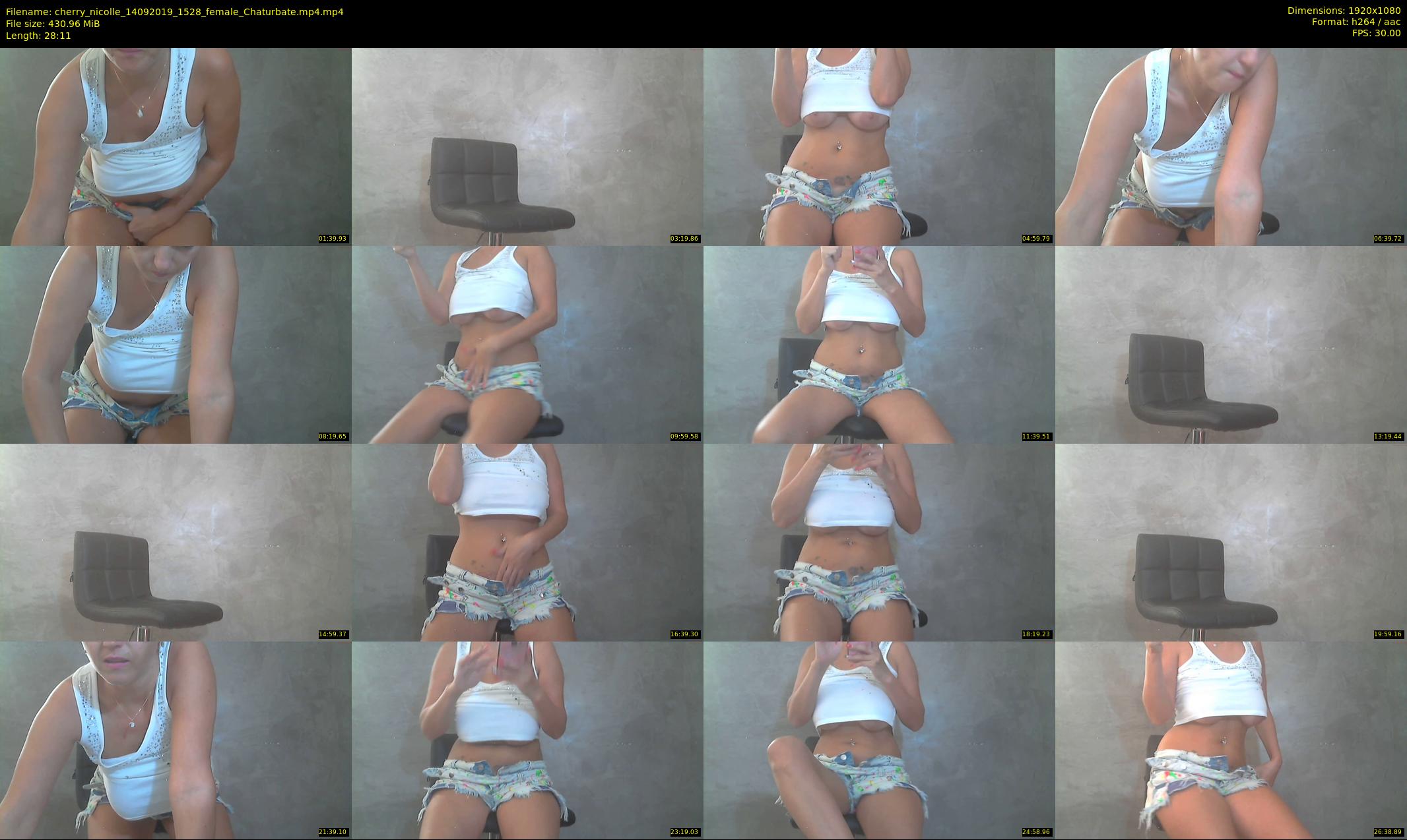 cherry_nicolle — 29 minute Chaturbate female cam show recording, 1080p, Sep 14, 2019
