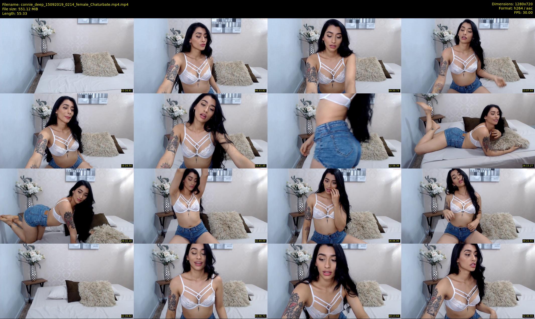 connie_deep — 56 minute Chaturbate female cam show recording, 720p, Sep 15, 2019