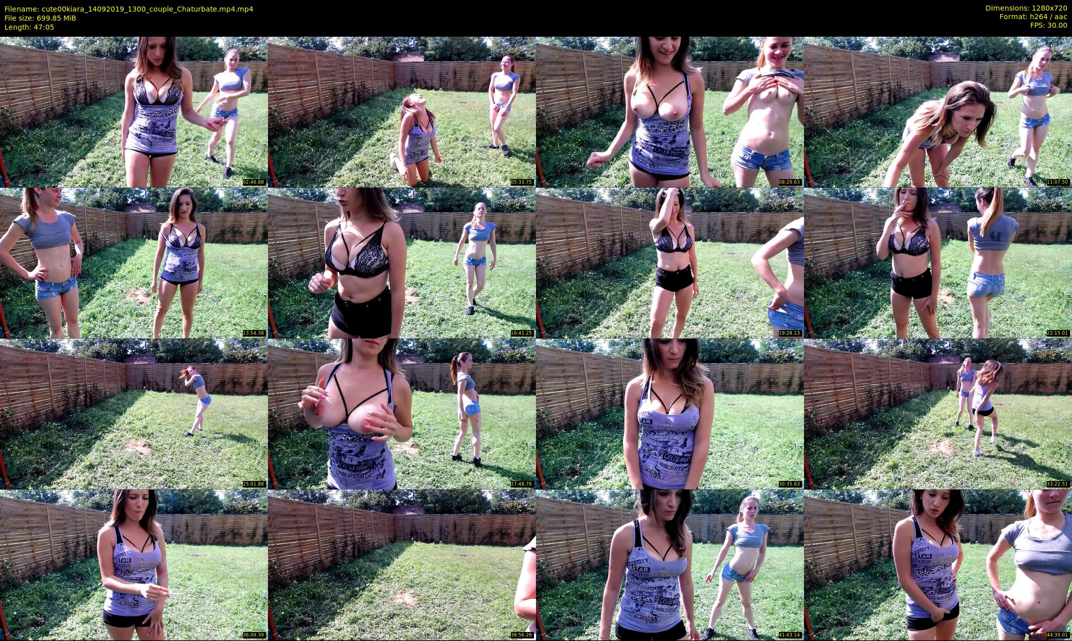 cute00kiara — 48 minute Chaturbate female cam show recording, 720p, Sep 14, 2019