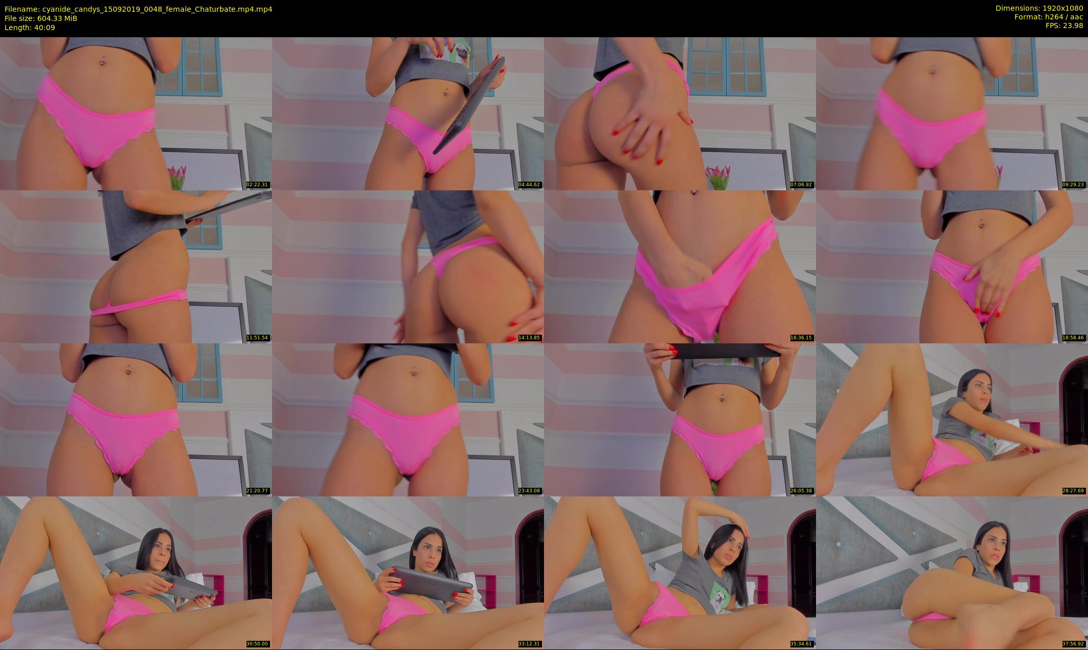 cyanide_candys — 41 minute Chaturbate female cam show recording, 1080p, Sep 15, 2019
