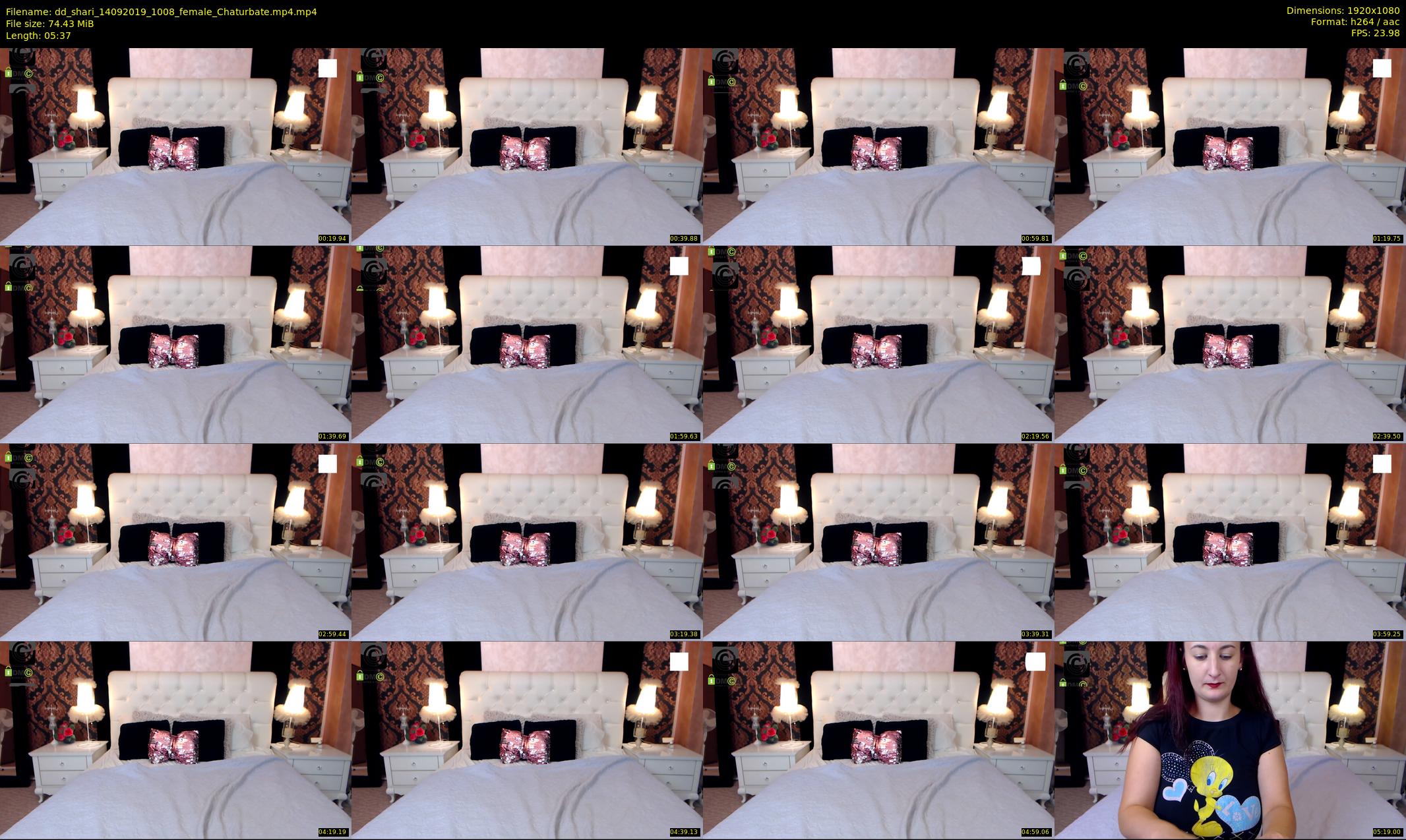dd_shari — 6 minute Chaturbate female cam show recording, 1080p, Sep 14, 2019