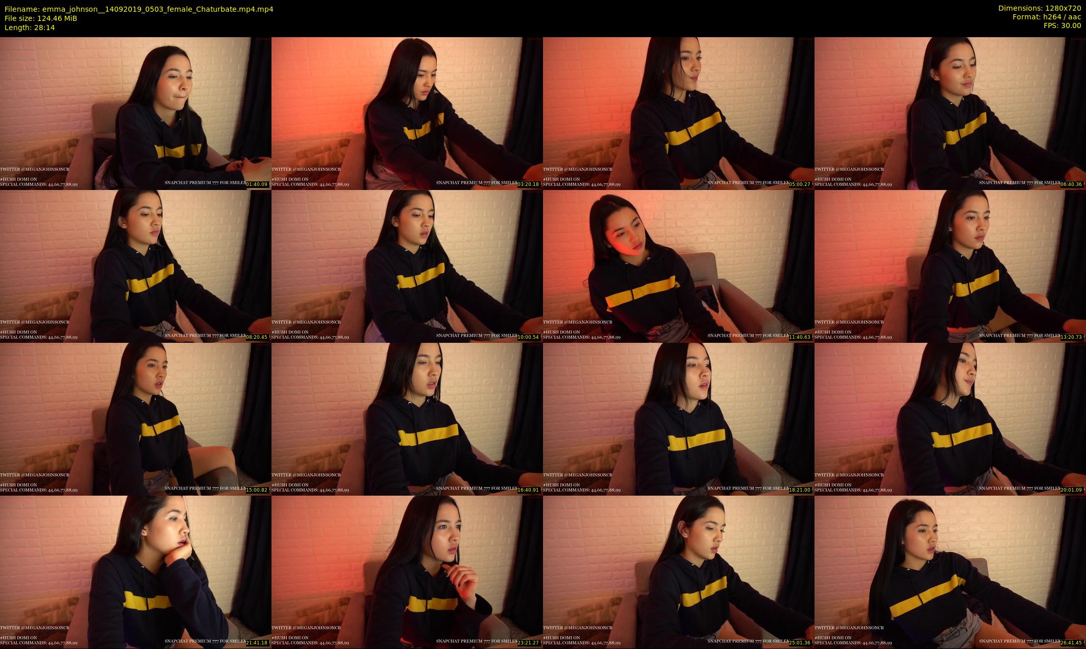 emma_johnson_ — 29 minute Chaturbate female cam show recording, 720p, Sep 14, 2019