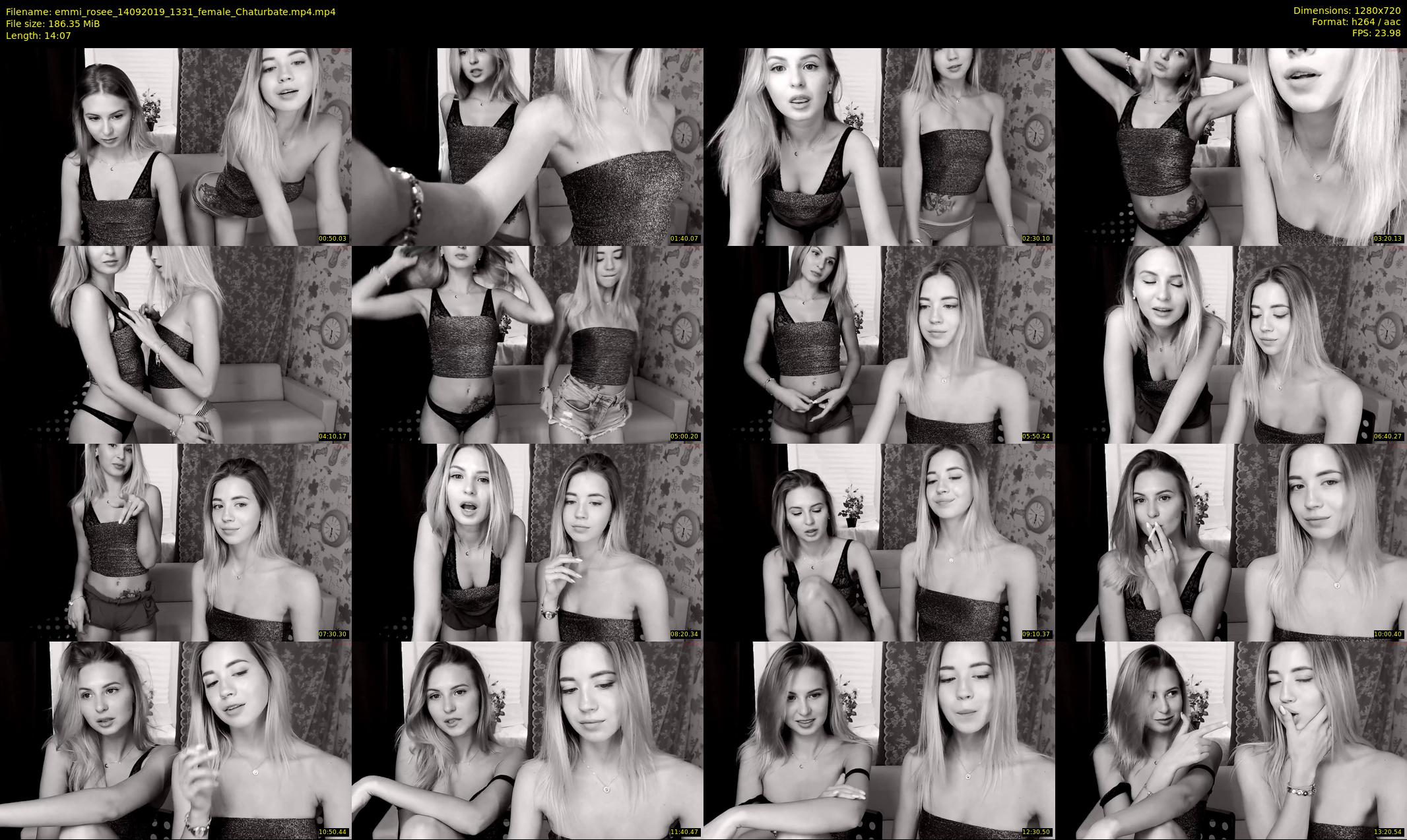 emmi_rosee — 15 minute Chaturbate female cam show recording, 720p, Sep 14, 2019