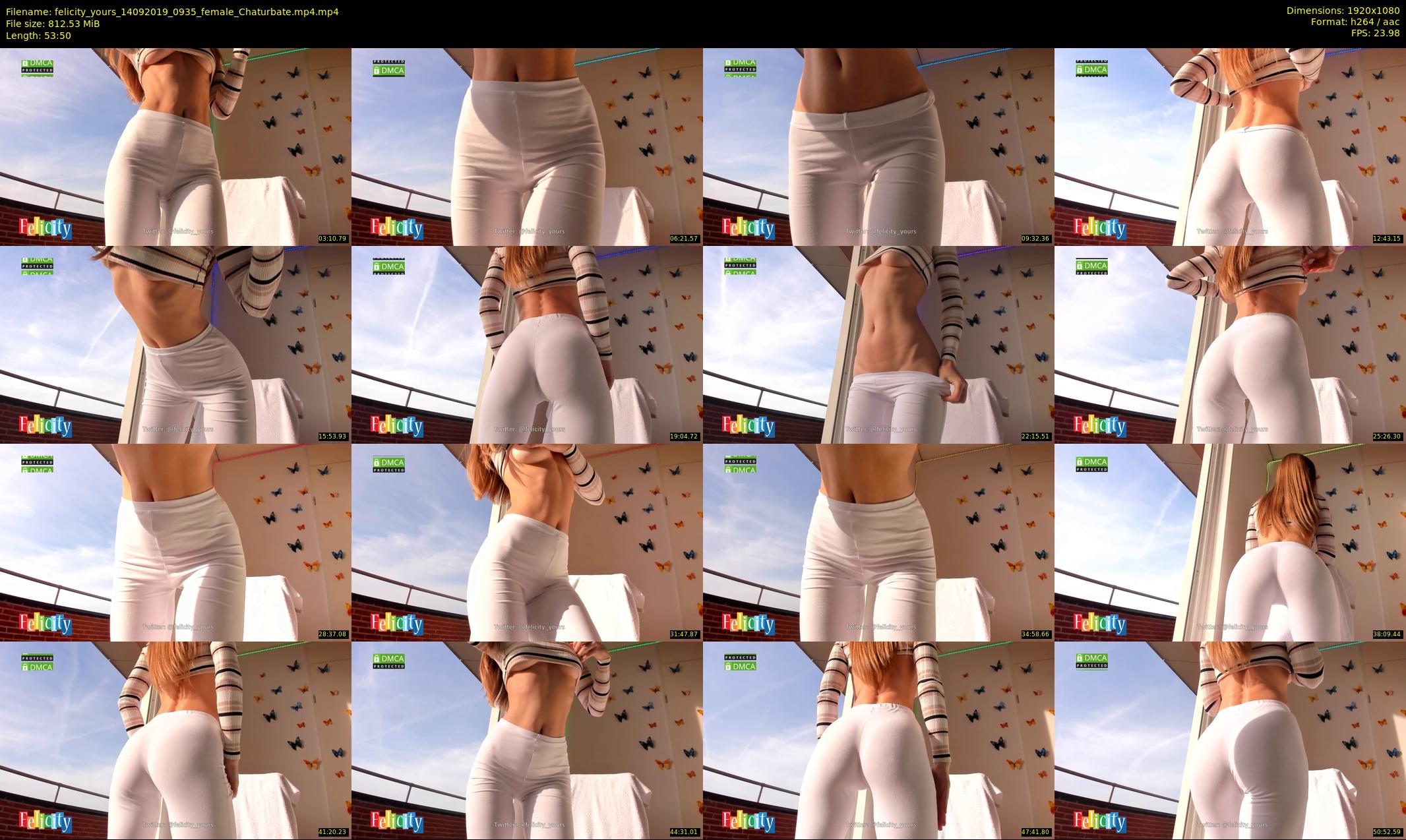 felicity_yours — 54 minute Chaturbate female cam show recording, 1080p, Sep 14, 2019