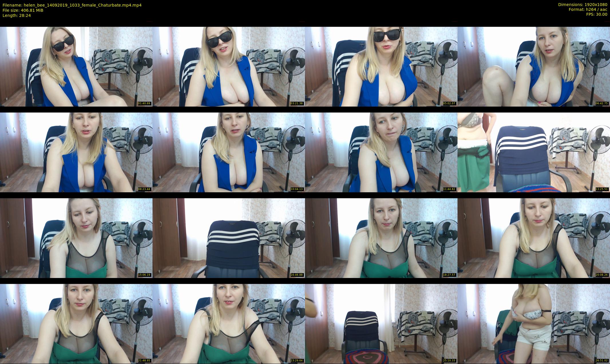 helen_bee — 29 minute Chaturbate female cam show recording, 1080p, Sep 14, 2019