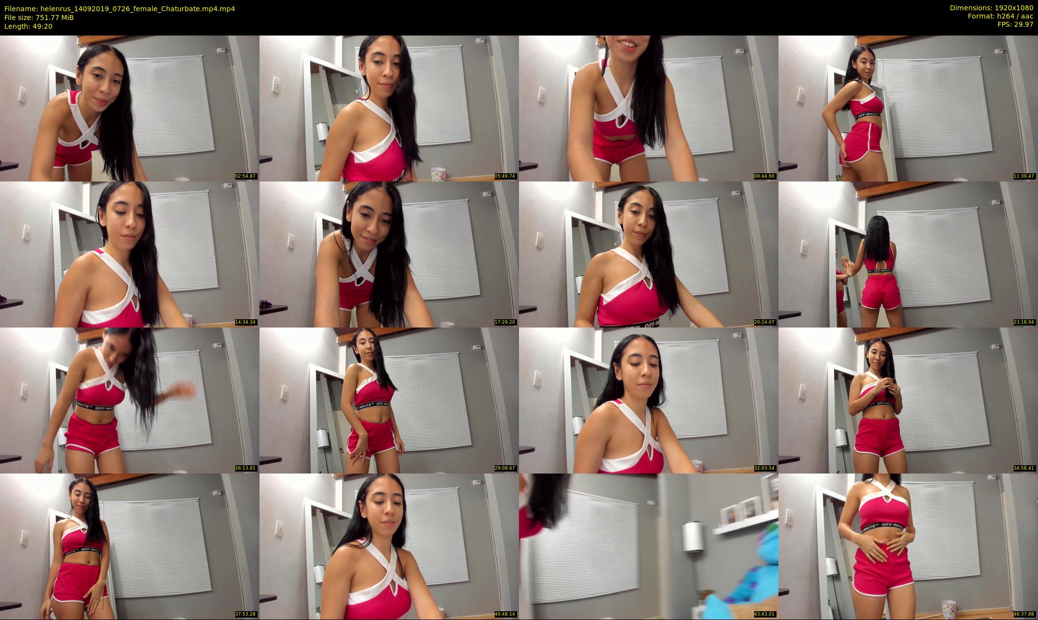helenrus — 50 minute Chaturbate female cam show recording, 1080p, Sep 14, 2019