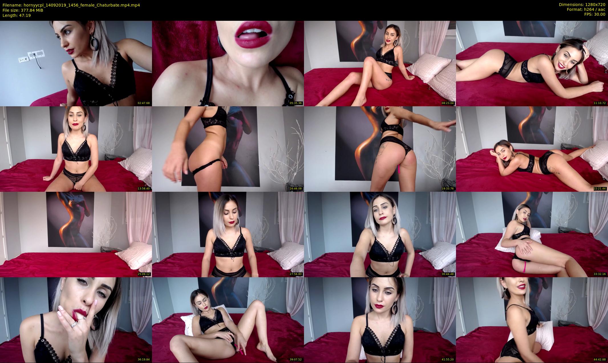 hornyycpl — 48 minute Chaturbate couple cam show recording, 720p, Sep 14, 2019