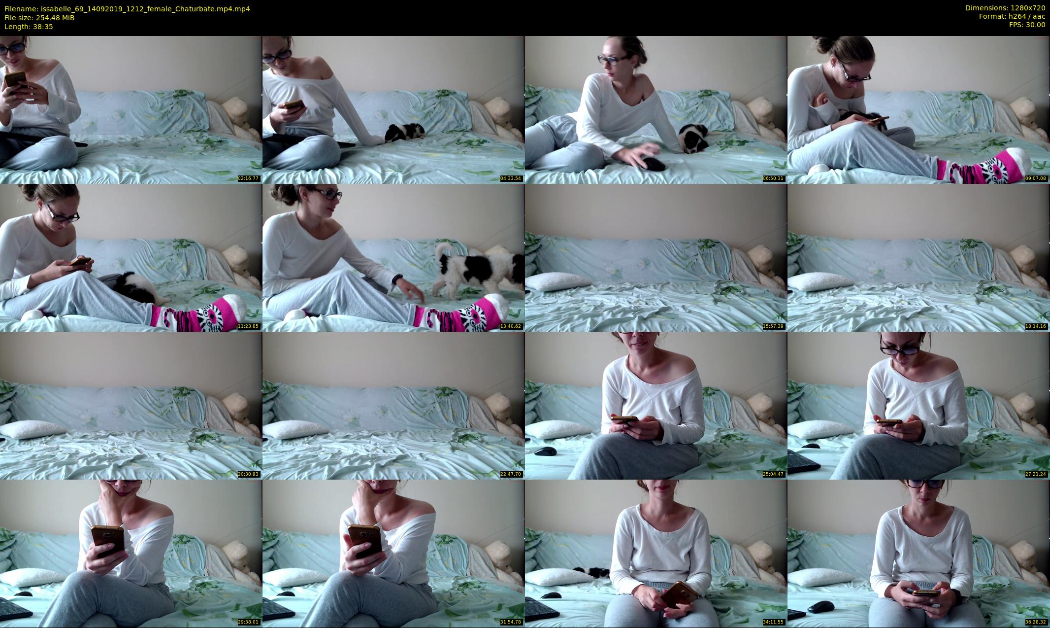 issabelle_69 — 39 minute Chaturbate couple cam show recording, 720p, Sep 14, 2019