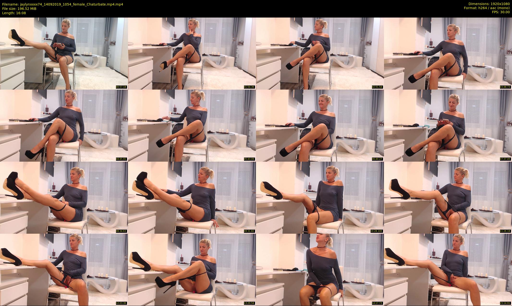 jaylynxxxx74 — 17 minute Chaturbate female cam show recording, 1080p, Sep 14, 2019