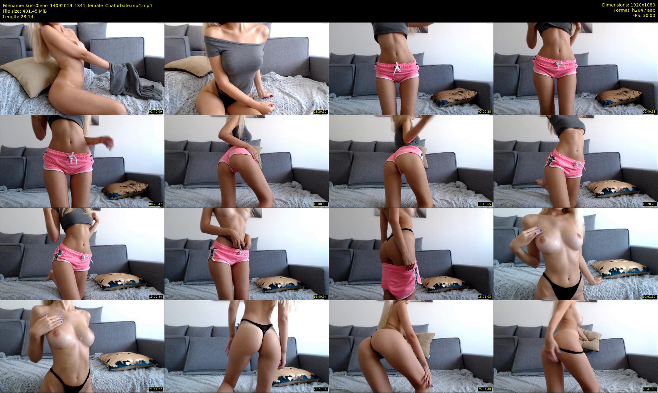 kriss0leoo — 29 minute Chaturbate couple cam show recording, 1080p, Sep 14, 2019