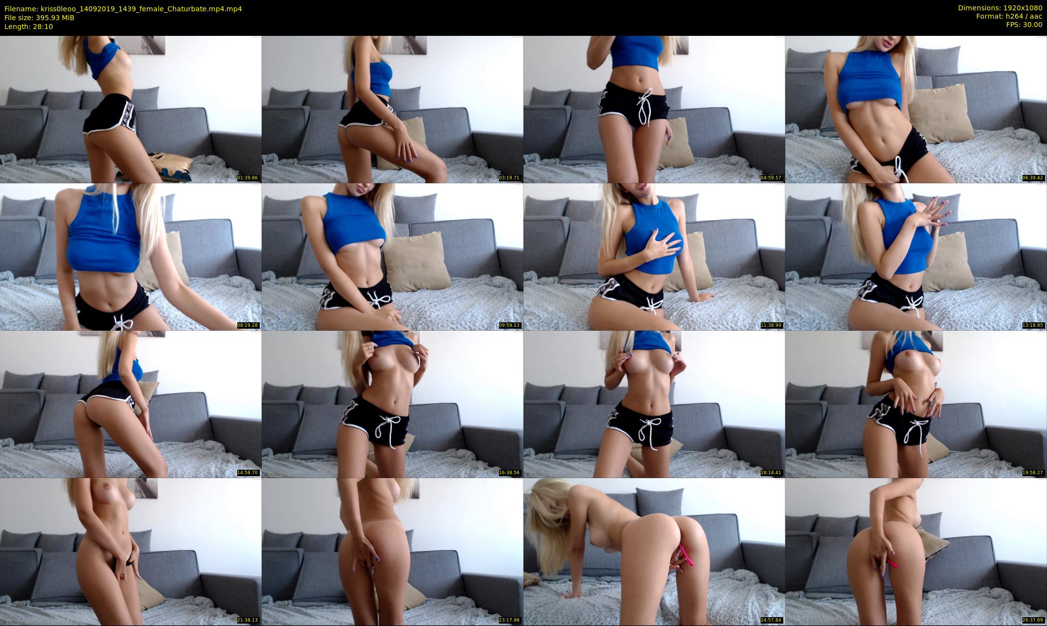 kriss0leoo — 29 minute Chaturbate couple cam show recording, 1080p, Sep 14, 2019