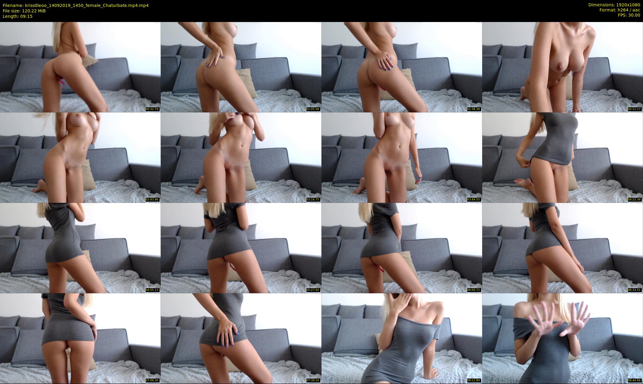 kriss0leoo — 10 minute Chaturbate couple cam show recording, 1080p, Sep 14, 2019
