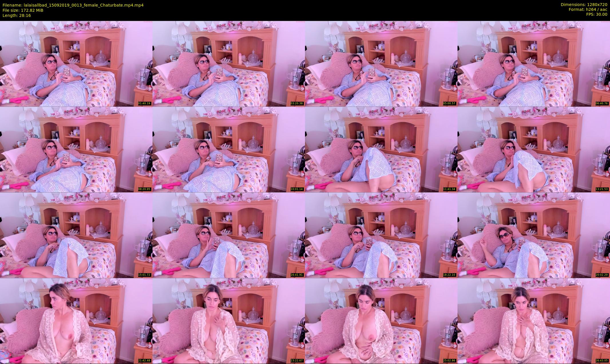 lalaisallbad — 29 minute Chaturbate female cam show recording, 720p, Sep 15, 2019