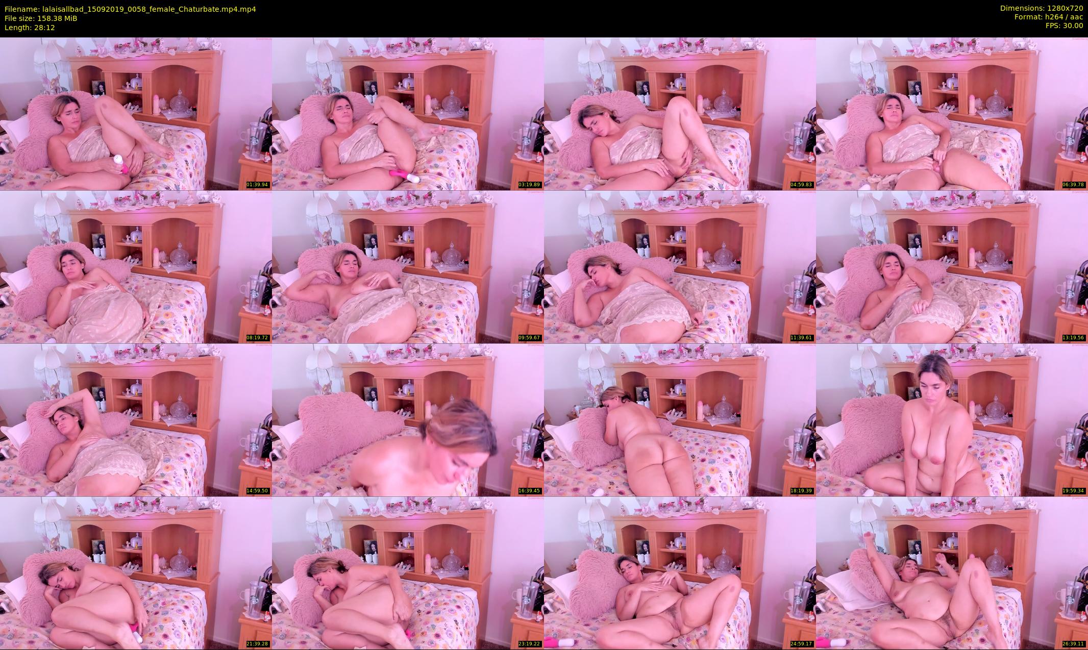 lalaisallbad — 29 minute Chaturbate female cam show recording, 720p, Sep 15, 2019