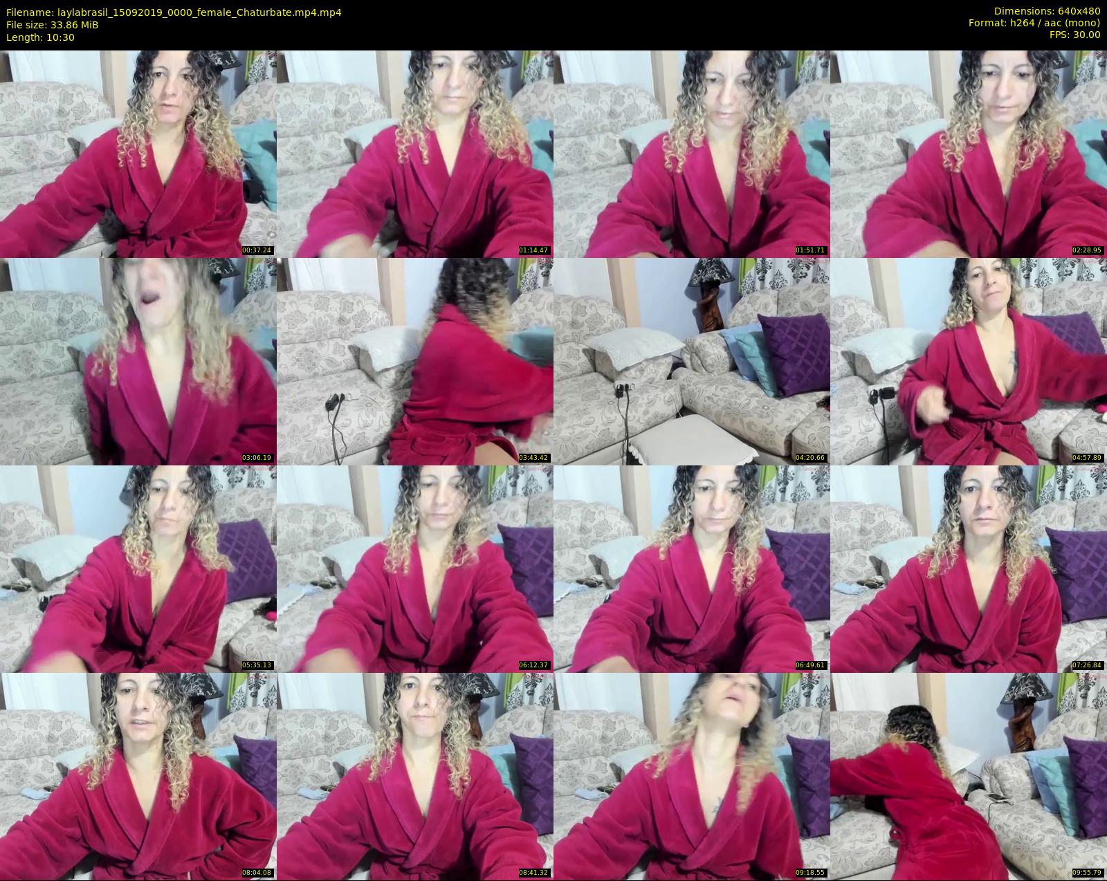 laylabrasil — 11 minute Chaturbate female cam show recording, 480p, Sep 15, 2019