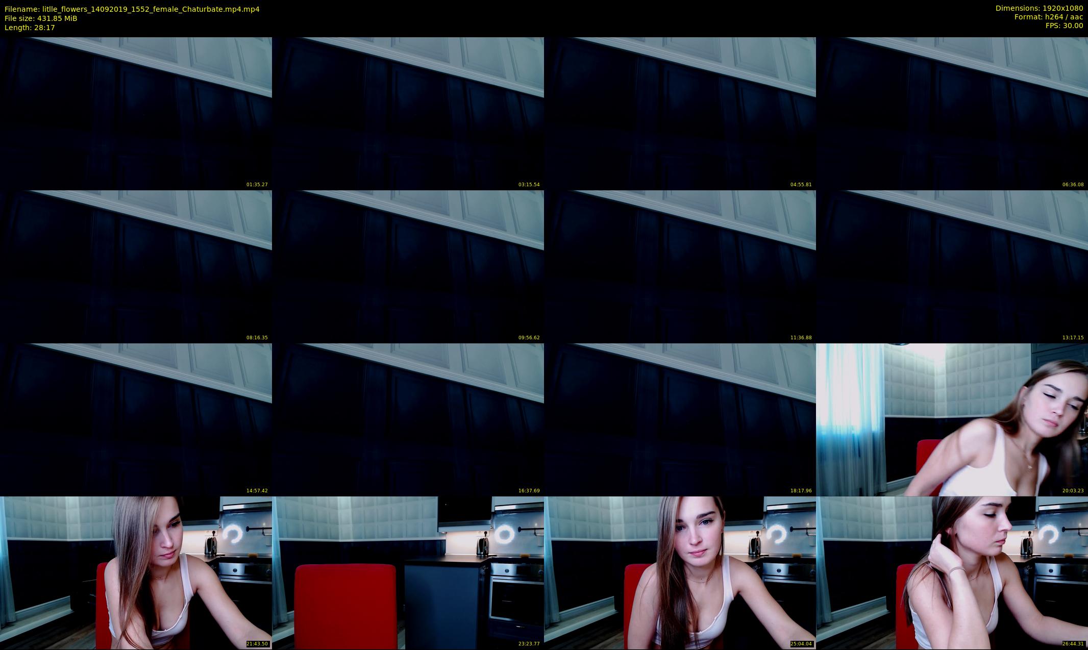 litlle_flowers — 29 minute Chaturbate female cam show recording, 1080p, Sep 14, 2019