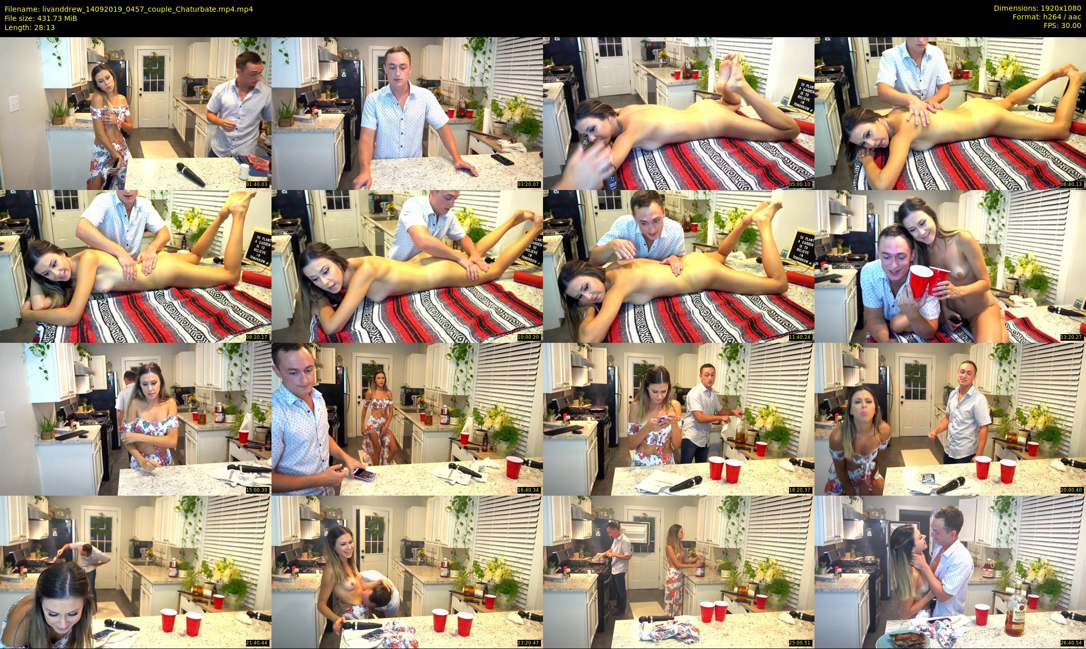 livanddrew — 29 minute Chaturbate couple cam show recording, 1080p, Sep 14, 2019