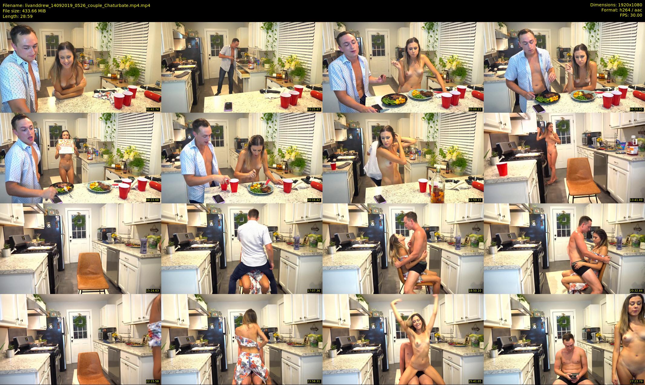 livanddrew — 29 minute Chaturbate couple cam show recording, 1080p, Sep 14, 2019