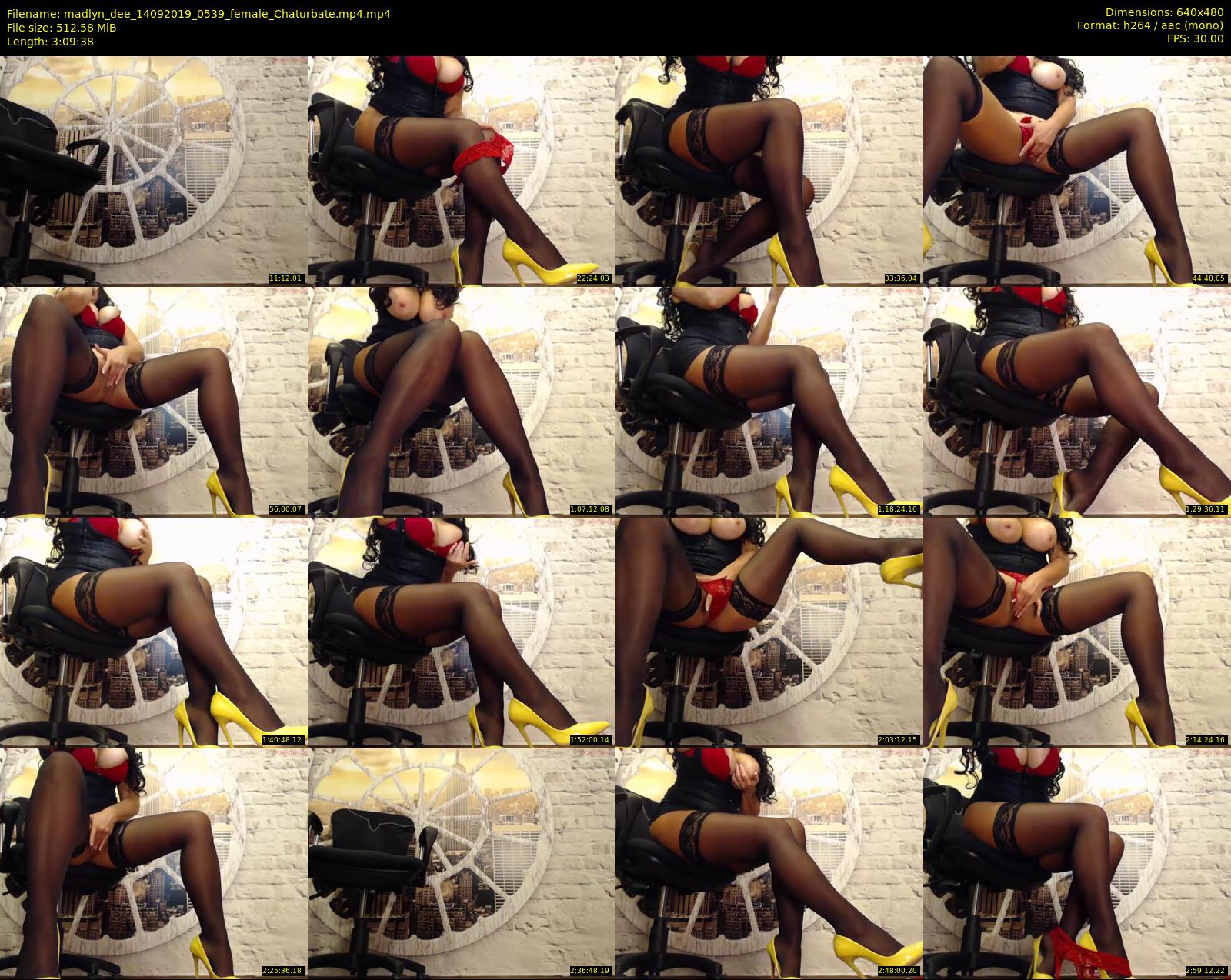 madlyn_dee — 190 minute Chaturbate female cam show recording, 480p, Sep 14, 2019