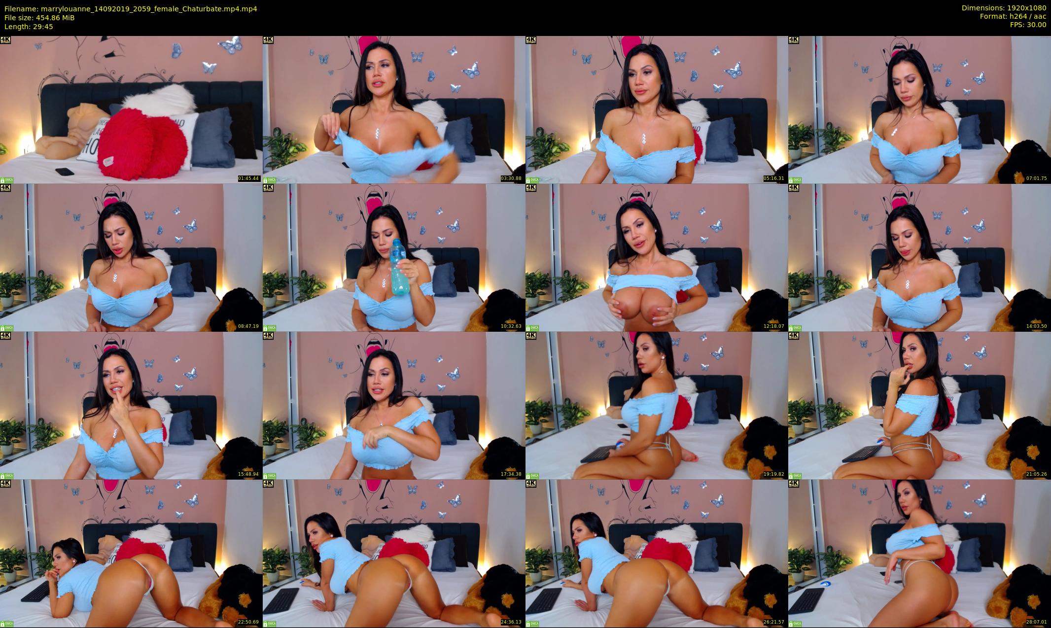 marrylouanne — 30 minute Chaturbate female cam show recording, 1080p, Sep 14, 2019