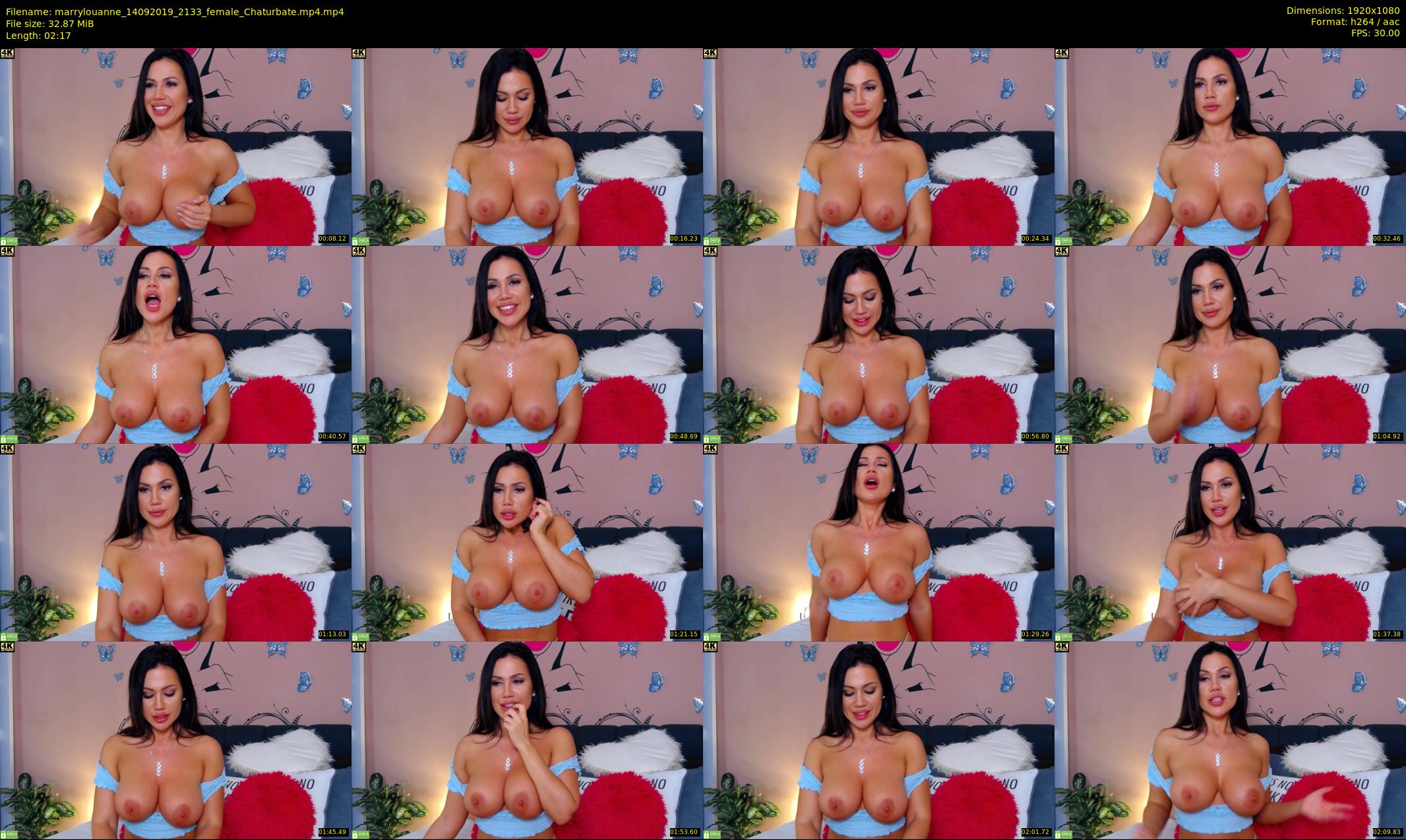marrylouanne — 3 minute Chaturbate female cam show recording, 1080p, Sep 14, 2019