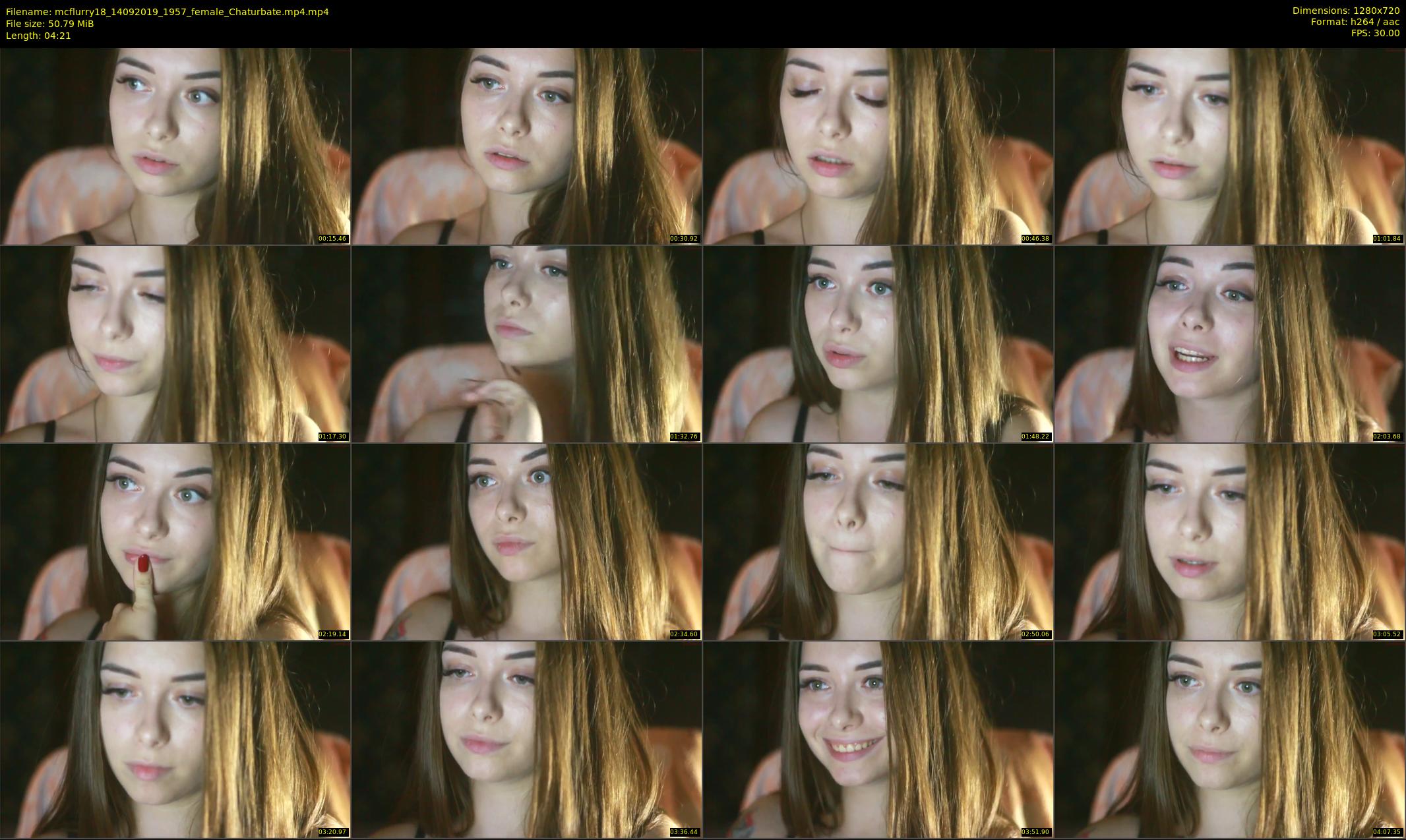 mcflurry18 — 5 minute Chaturbate female cam show recording, 720p, Sep 14, 2019