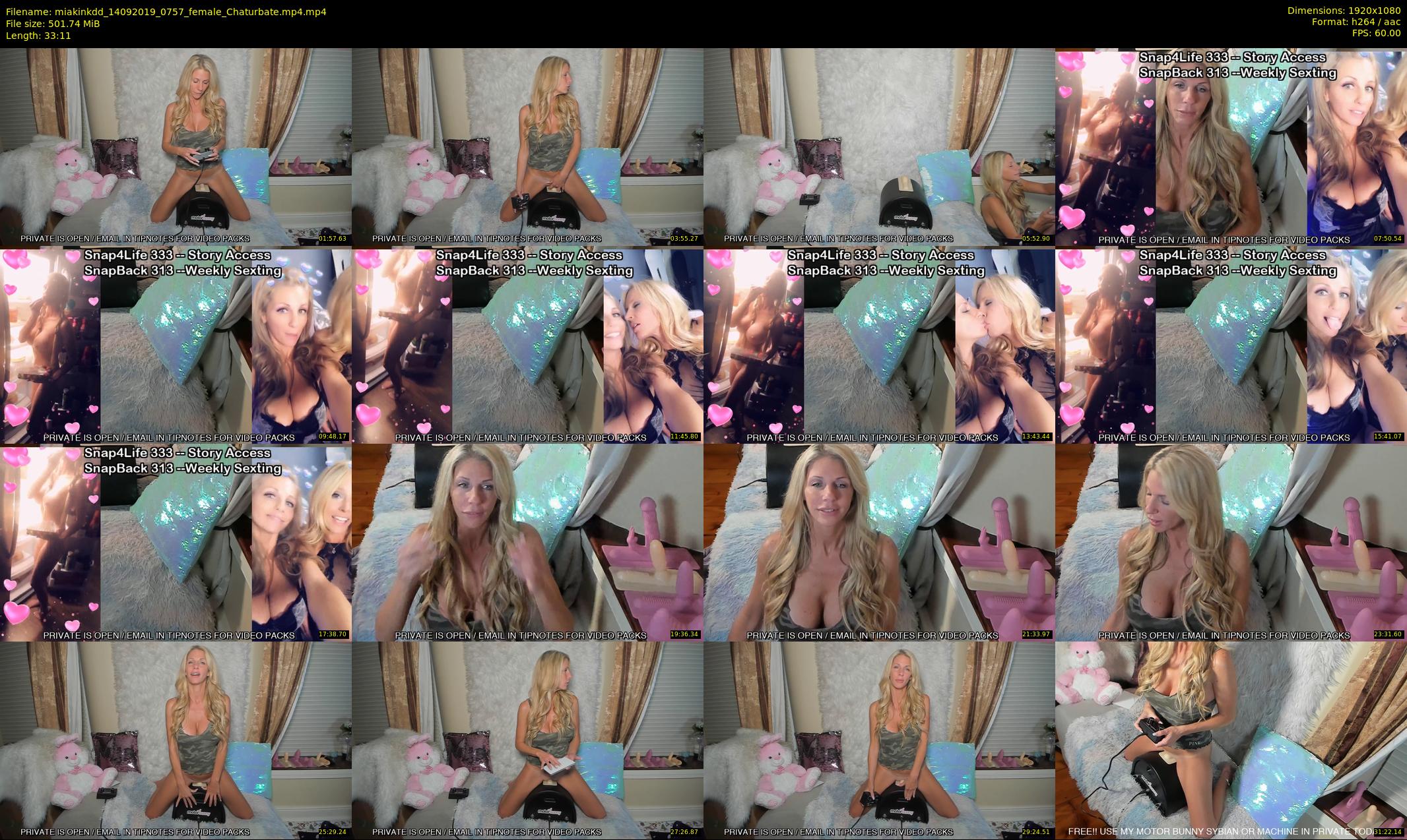 miakinkdd — 34 minute Chaturbate female cam show recording, 1080p, Sep 14, 2019