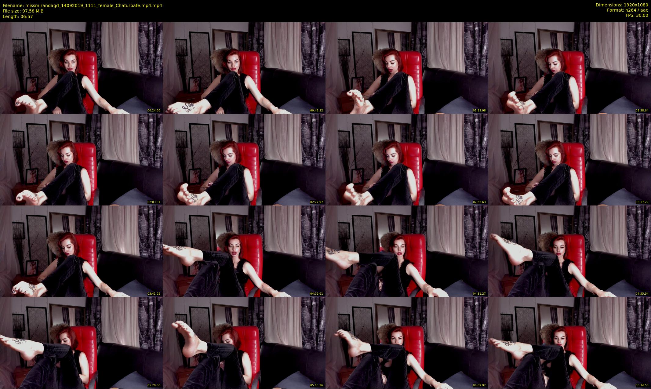 missmirandagd — 7 minute Chaturbate female cam show recording, 1080p, Sep 14, 2019