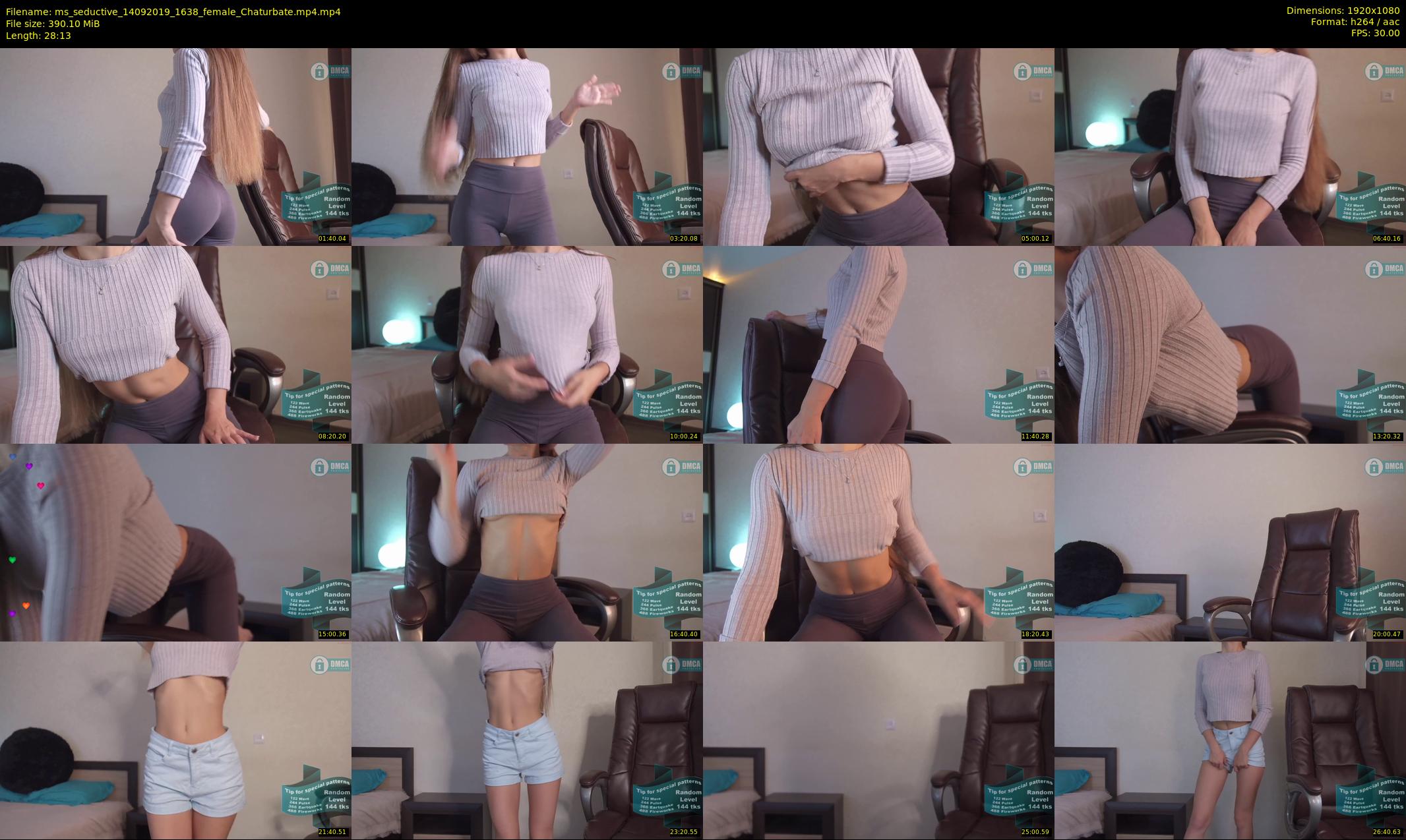 ms_seductive — 29 minute Chaturbate female cam show recording, 1080p, Sep 14, 2019