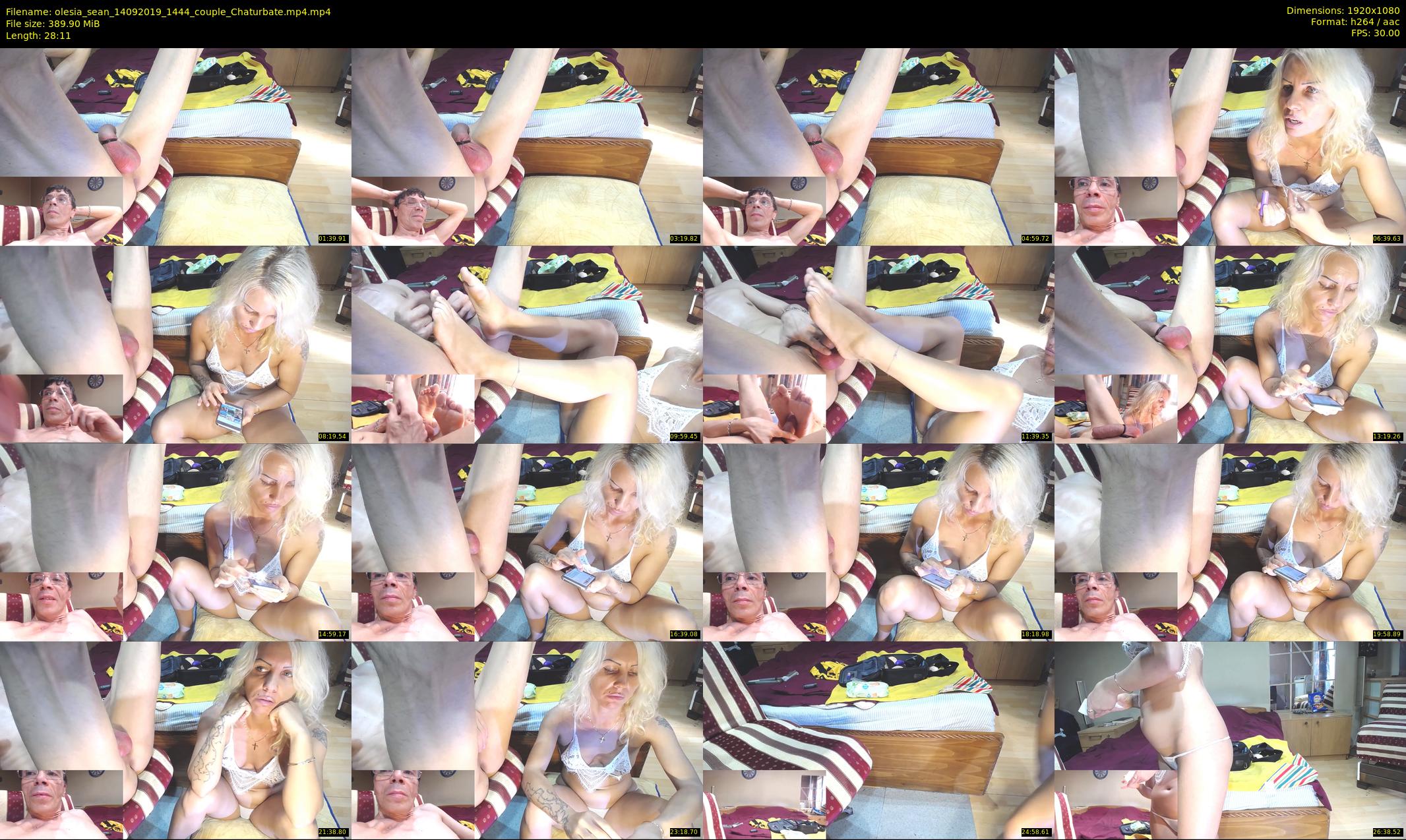 olesia_sean — 29 minute Chaturbate couple cam show recording, 1080p, Sep 14, 2019