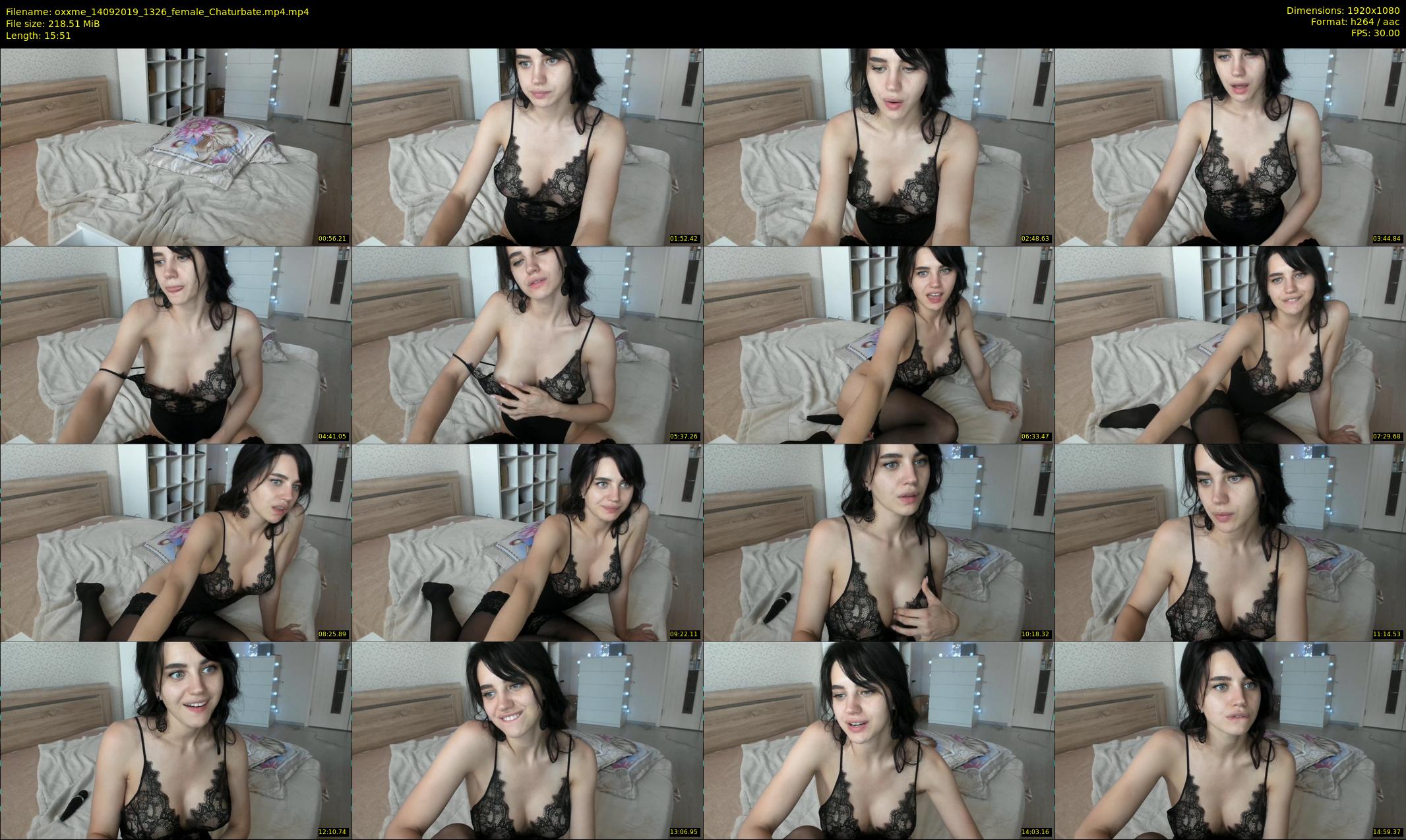 oxxme — 16 minute Chaturbate female cam show recording, 1080p, Sep 14, 2019