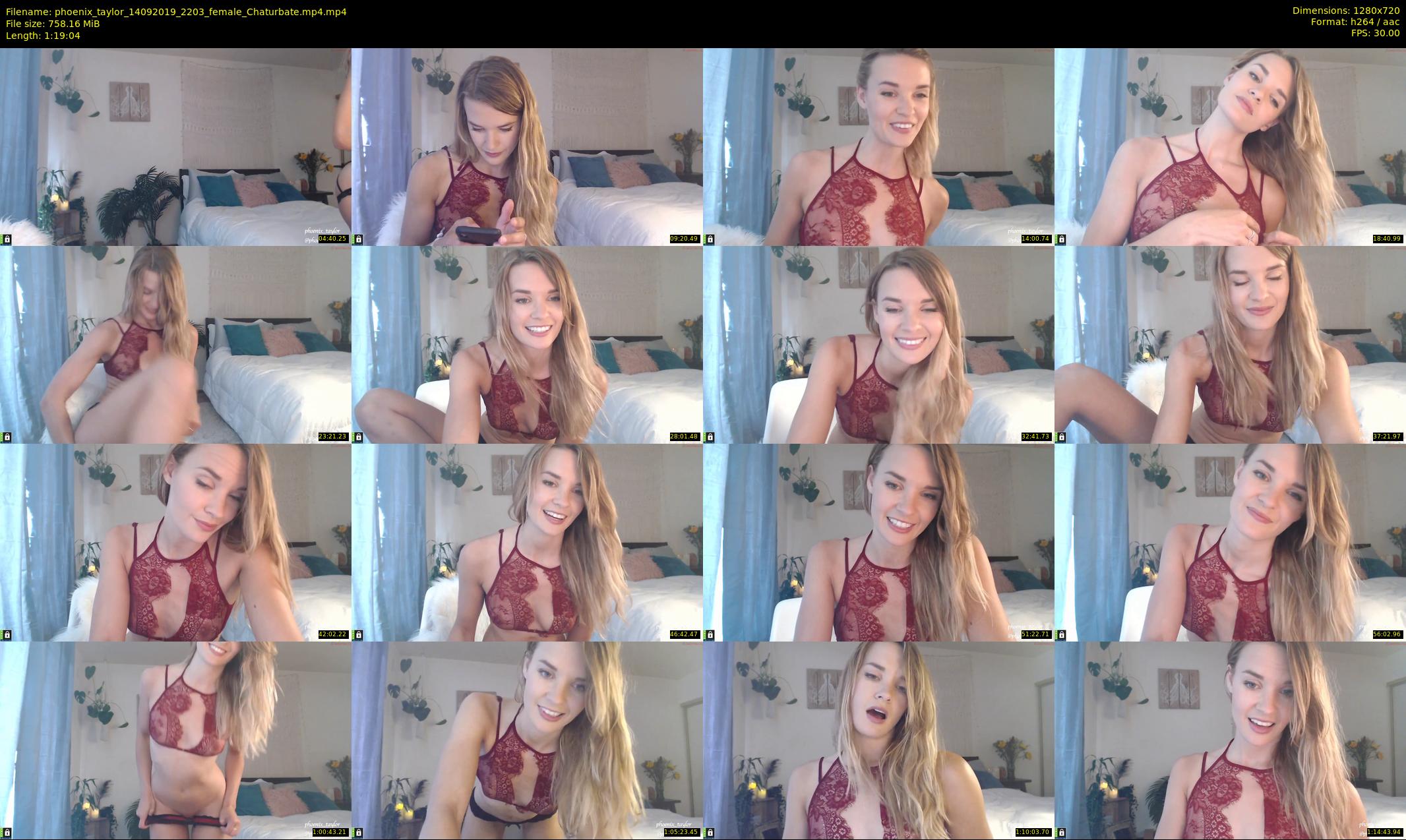 phoenix_taylor — 80 minute Chaturbate female cam show recording, 720p, Sep 14, 2019