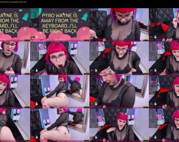 pyrowayne — 57 minute Chaturbate female cam show recording, 720p, Sep 15, 2019