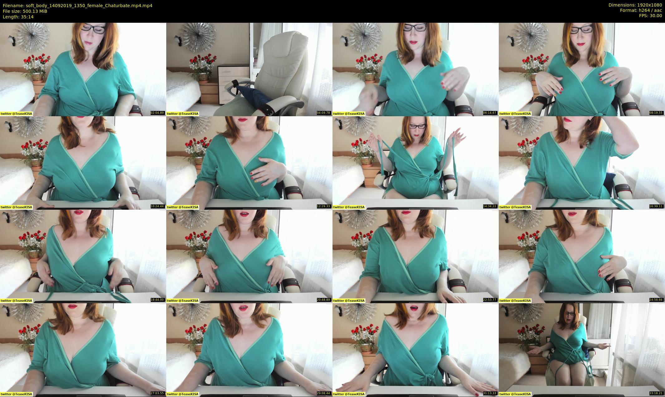soft_body — 36 minute Chaturbate female cam show recording, 1080p, Sep 14, 2019