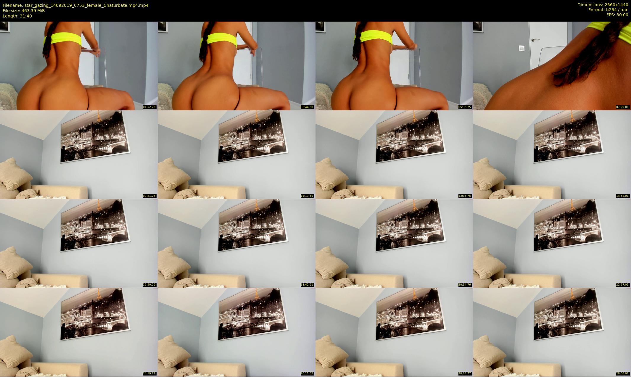 star_gazing — 32 minute Chaturbate female cam show recording, 1080p, Sep 14, 2019