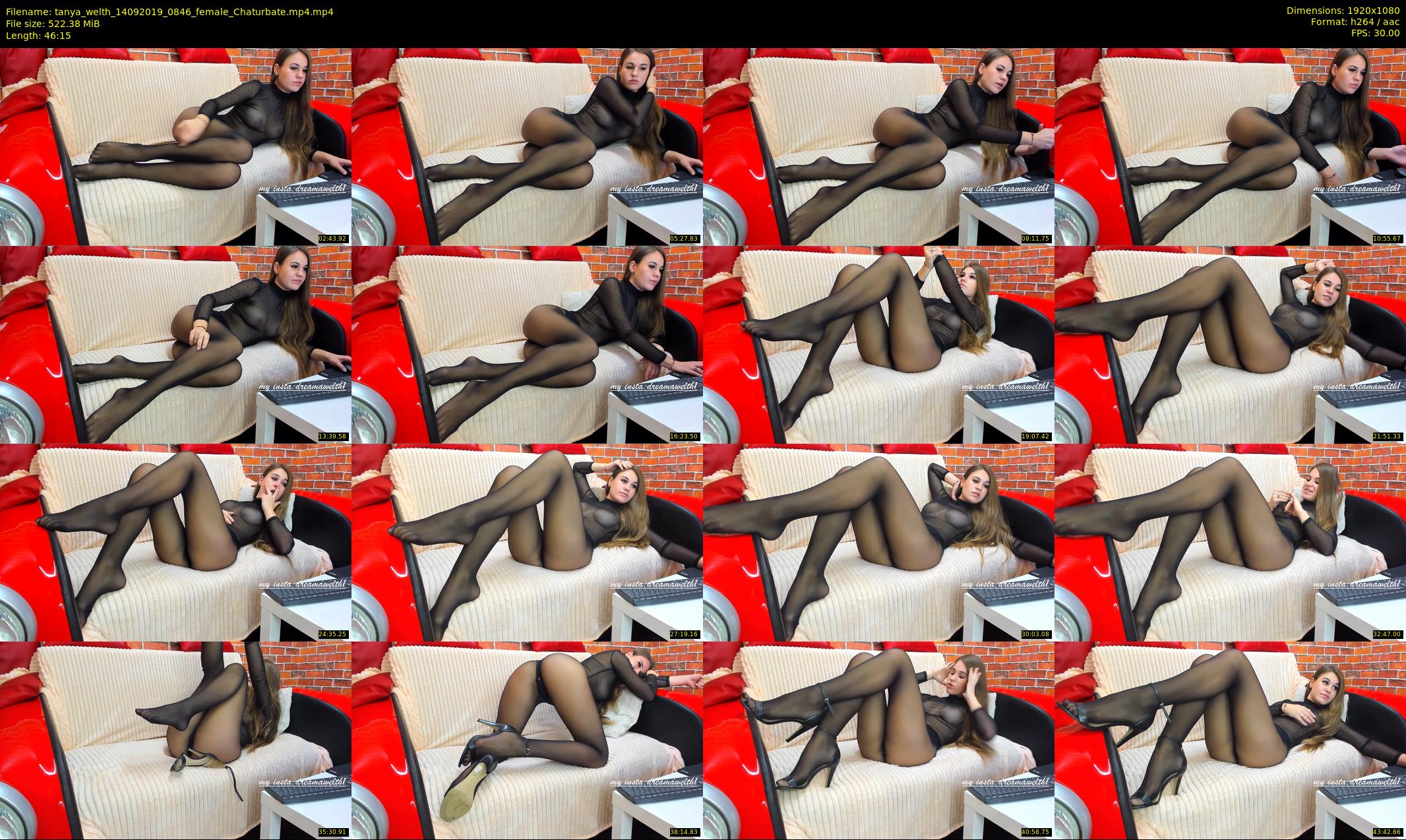 tanya_welth — 47 minute Chaturbate female cam show recording, 1080p, Sep 14, 2019
