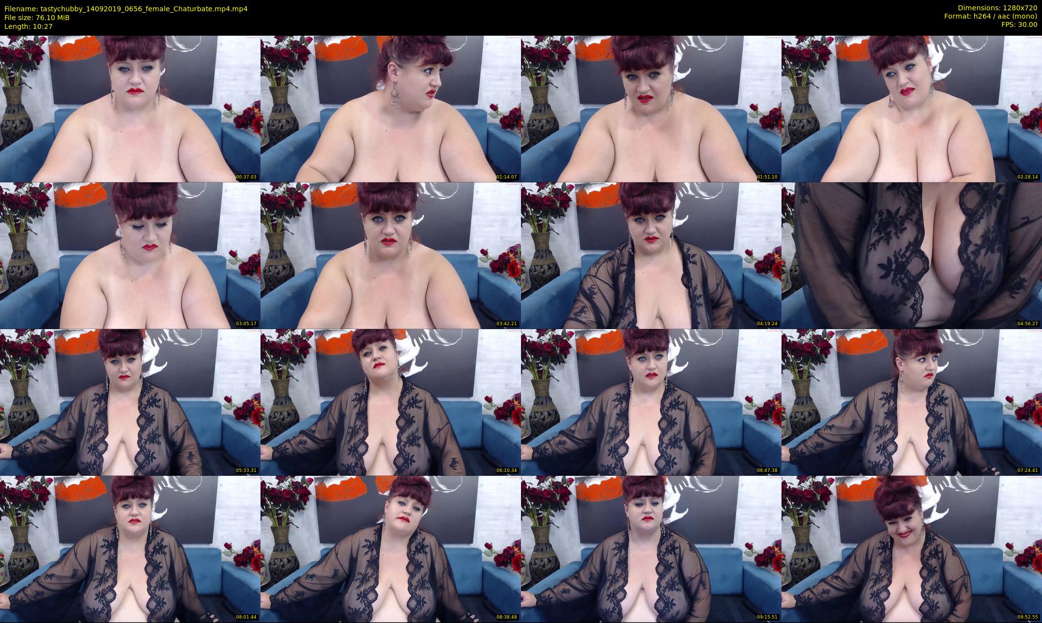 tastychubby — 11 minute Chaturbate female cam show recording, 720p, Sep 14, 2019