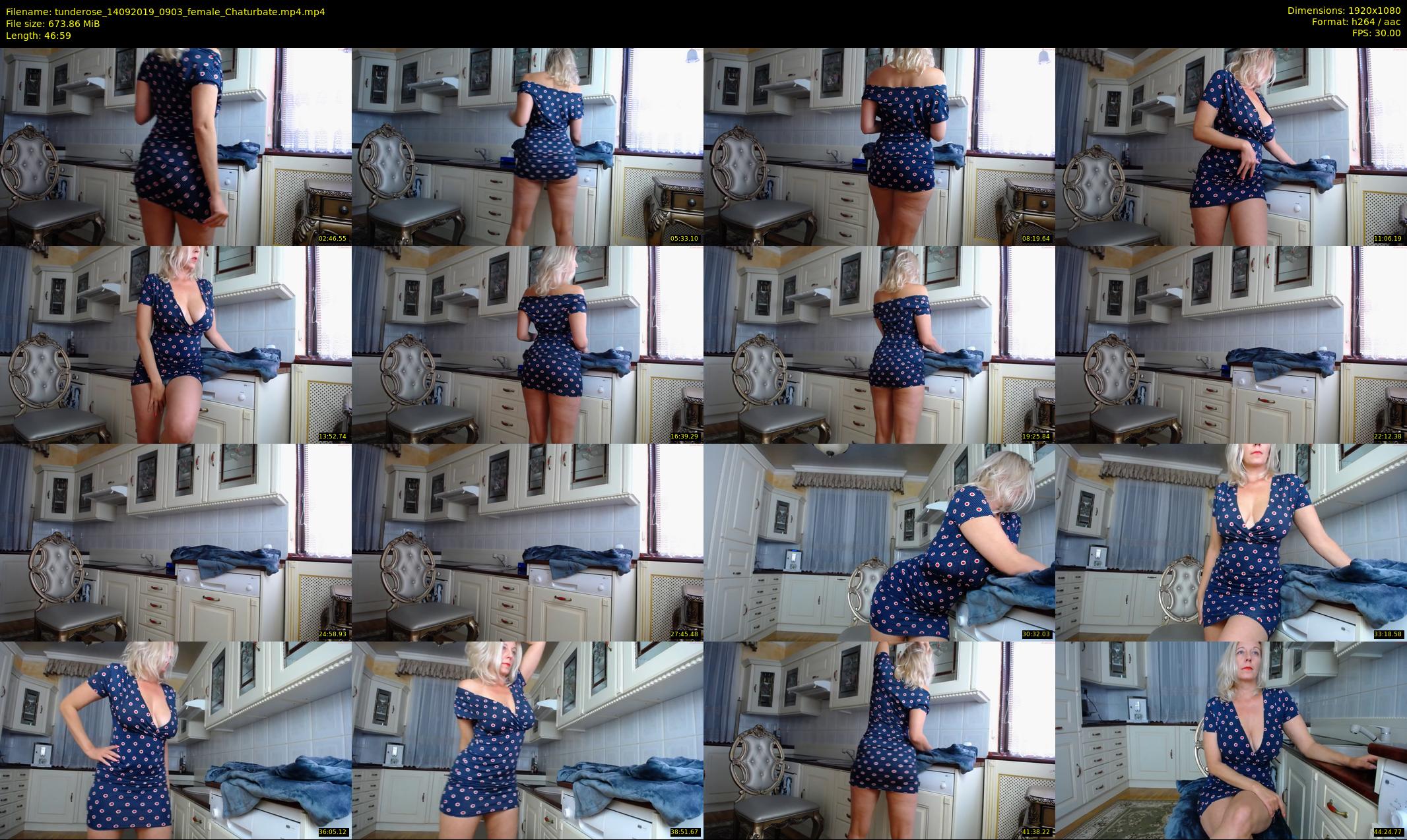 tunderose — 47 minute Chaturbate female cam show recording, 1080p, Sep 14, 2019