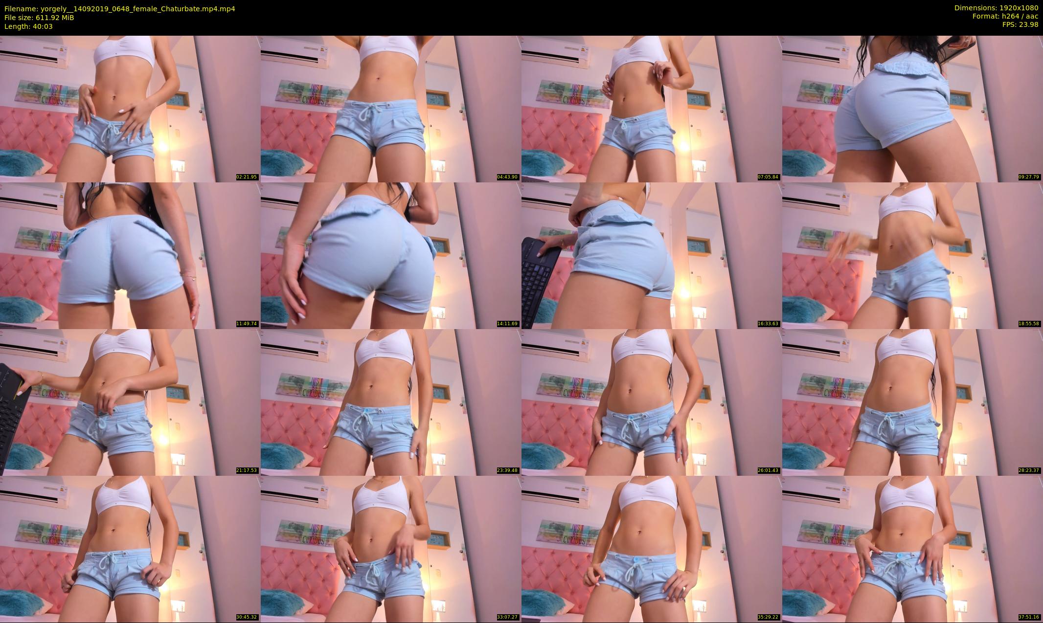 yorgely_ — 41 minute Chaturbate female cam show recording, 1080p, Sep 14, 2019