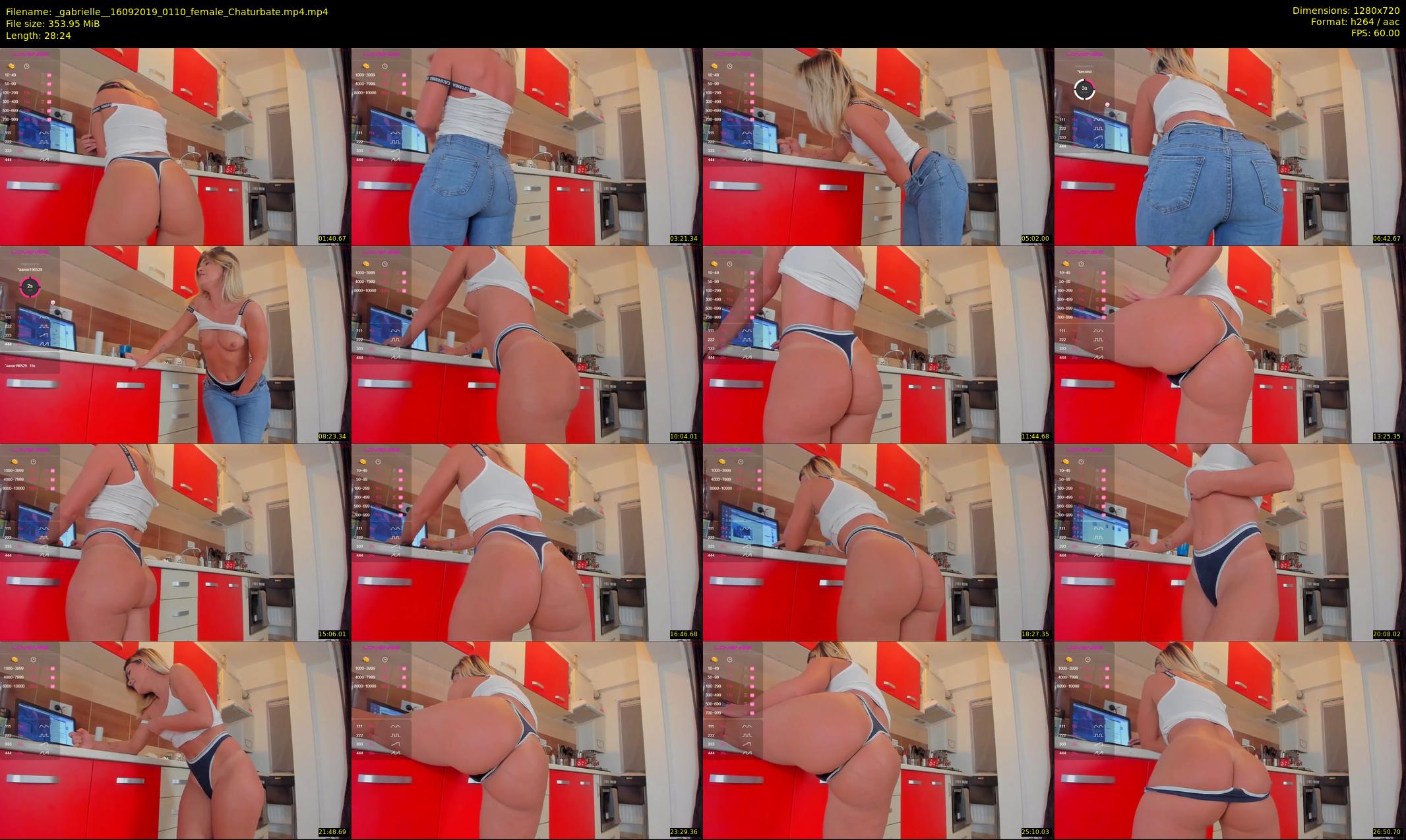 _gabrielle_ — 29 minute Chaturbate female cam show recording, 720p, Sep 16, 2019