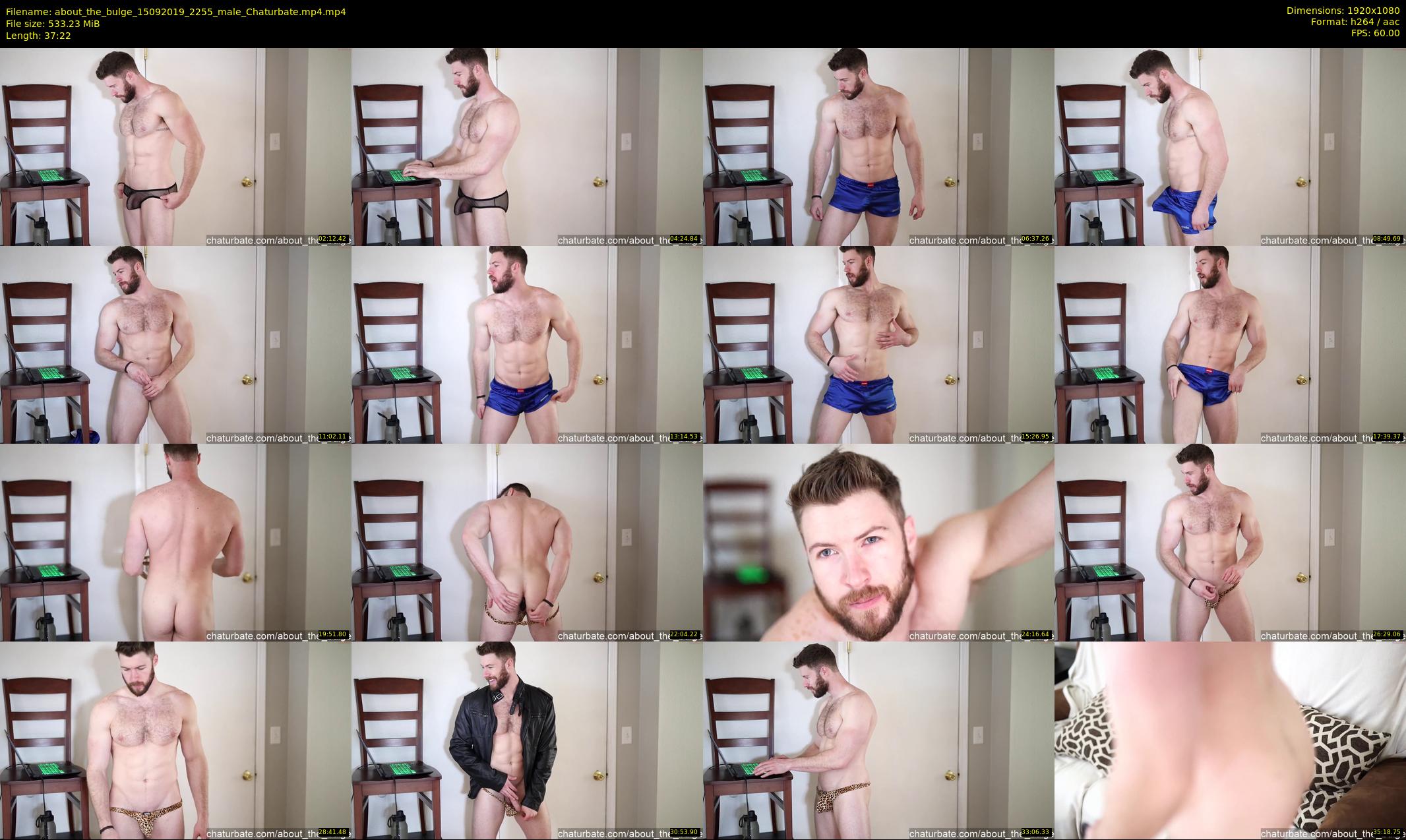 about_the_bulge — 38 minute Chaturbate male cam show recording, 1080p, Sep 15, 2019