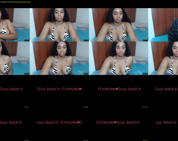 afrodita_smith08 — 29 minute Chaturbate female cam show recording, 720p, Sep 16, 2019